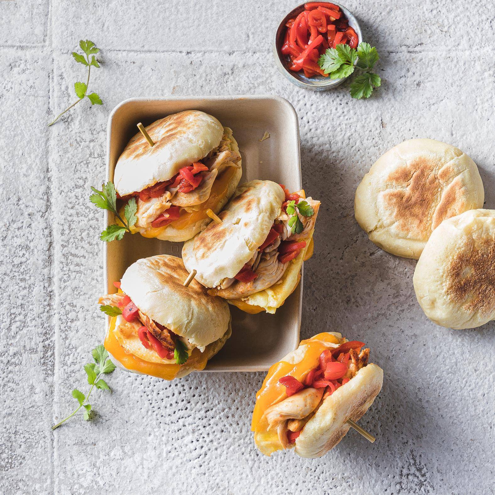 Sandwich chapati tunisien - Recette Poêles et Casseroles | Tefal