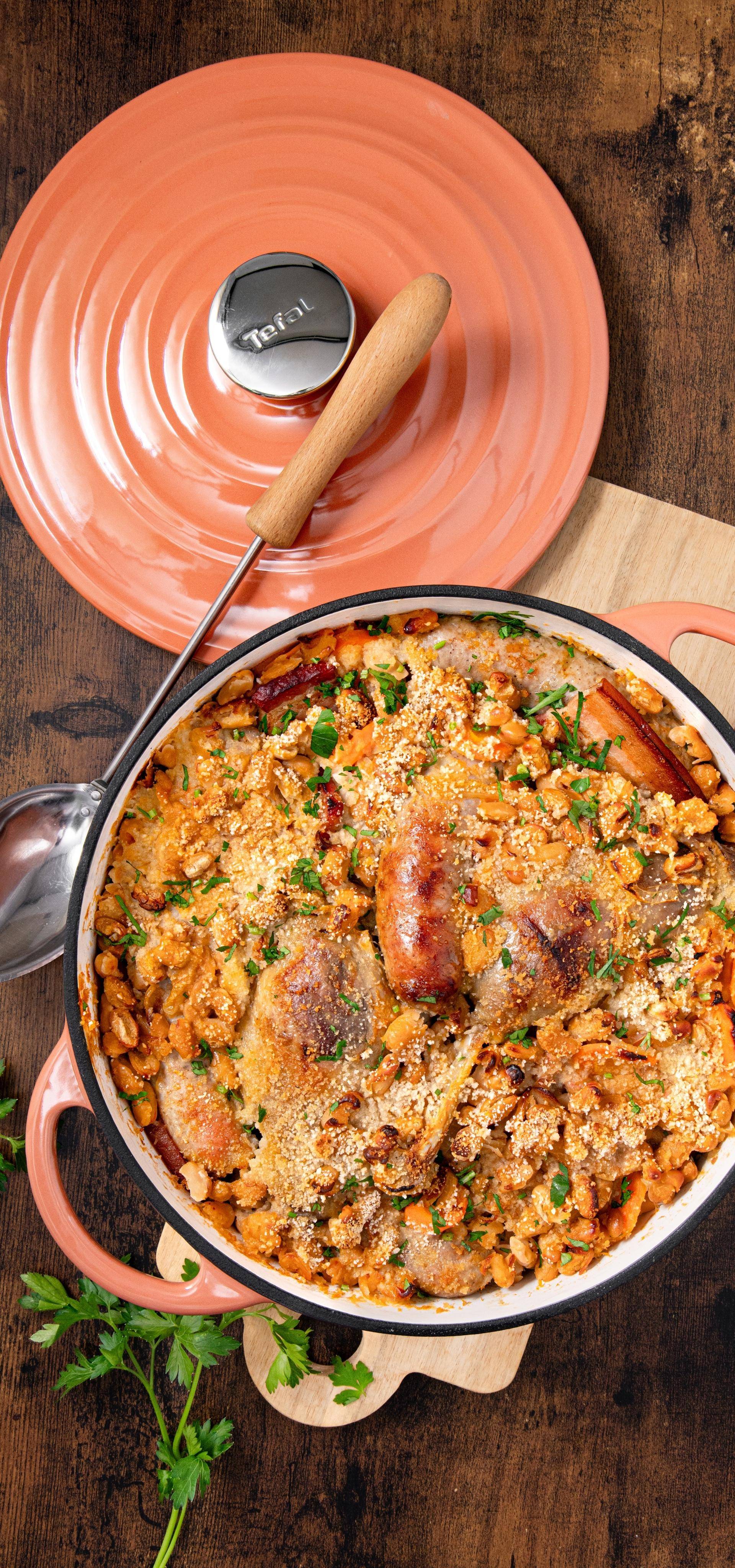 Cassoulet à la cocotte - Recette Poêles et Casseroles | Tefal