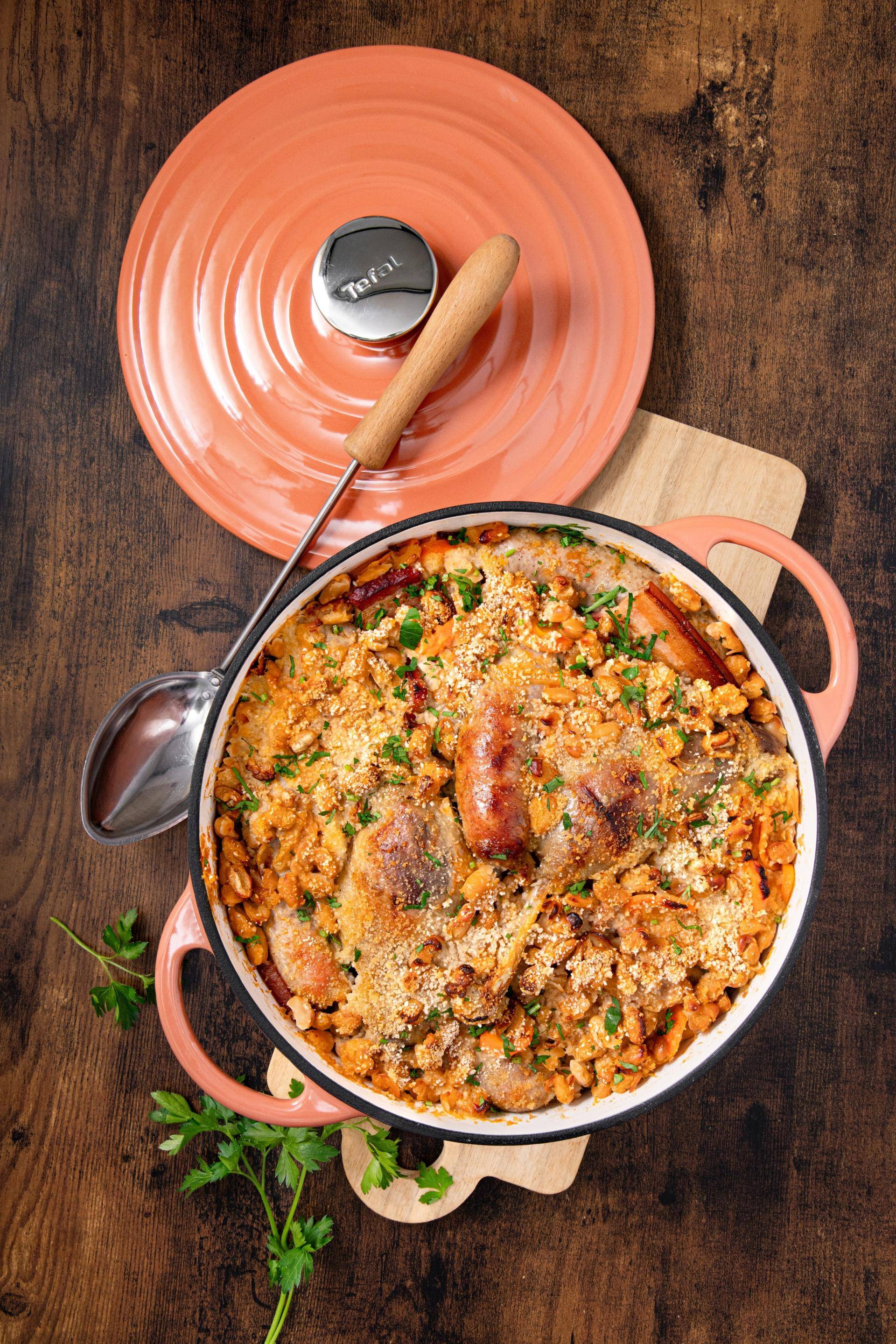 Cassoulet à la cocotte - Recette Poêles et Casseroles | Tefal