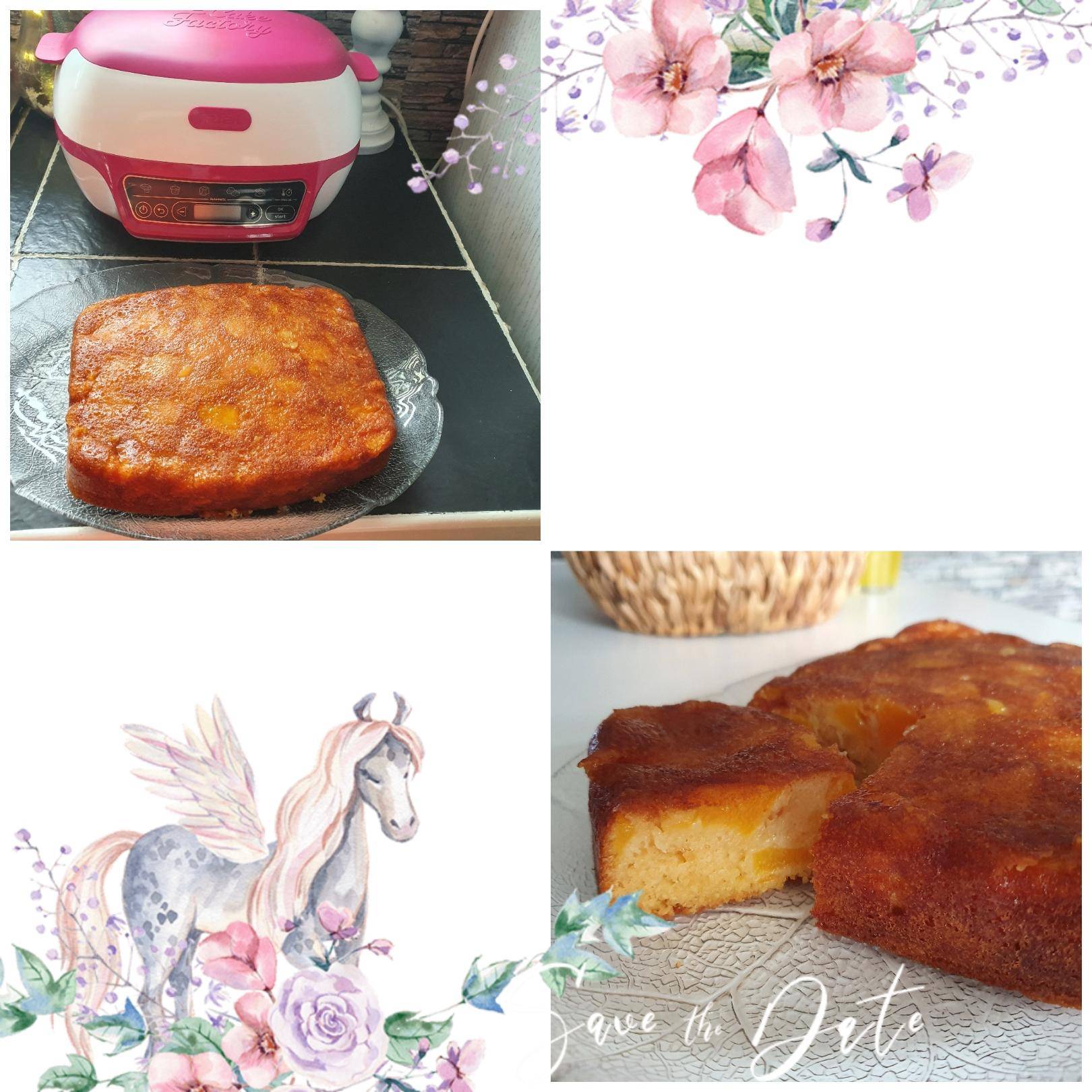 Gâteau aux pêches - Recette Cake Factory | Tefal