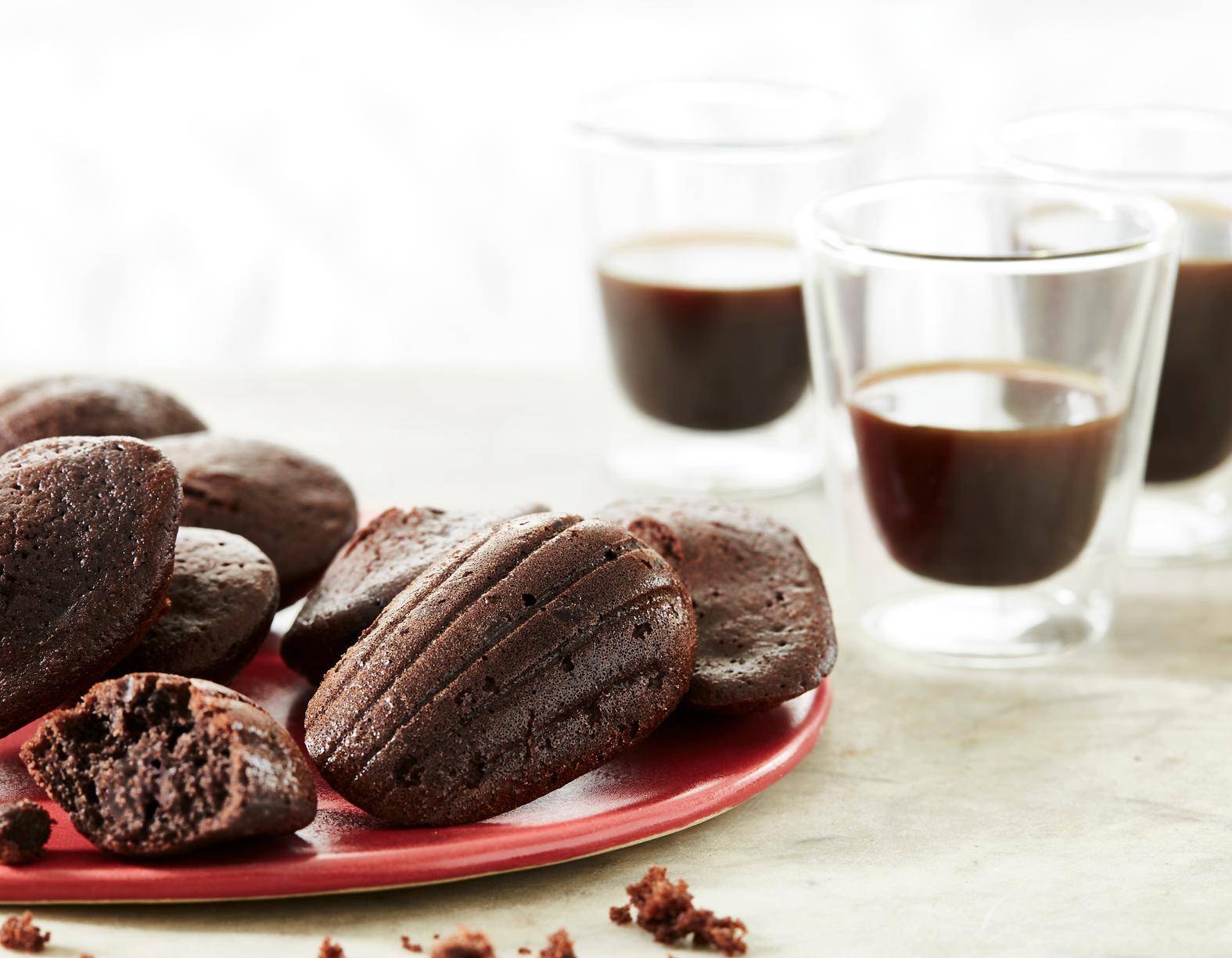Mini-madeleines au chocolat - Recette Snack Collection MECHANICAL | Tefal