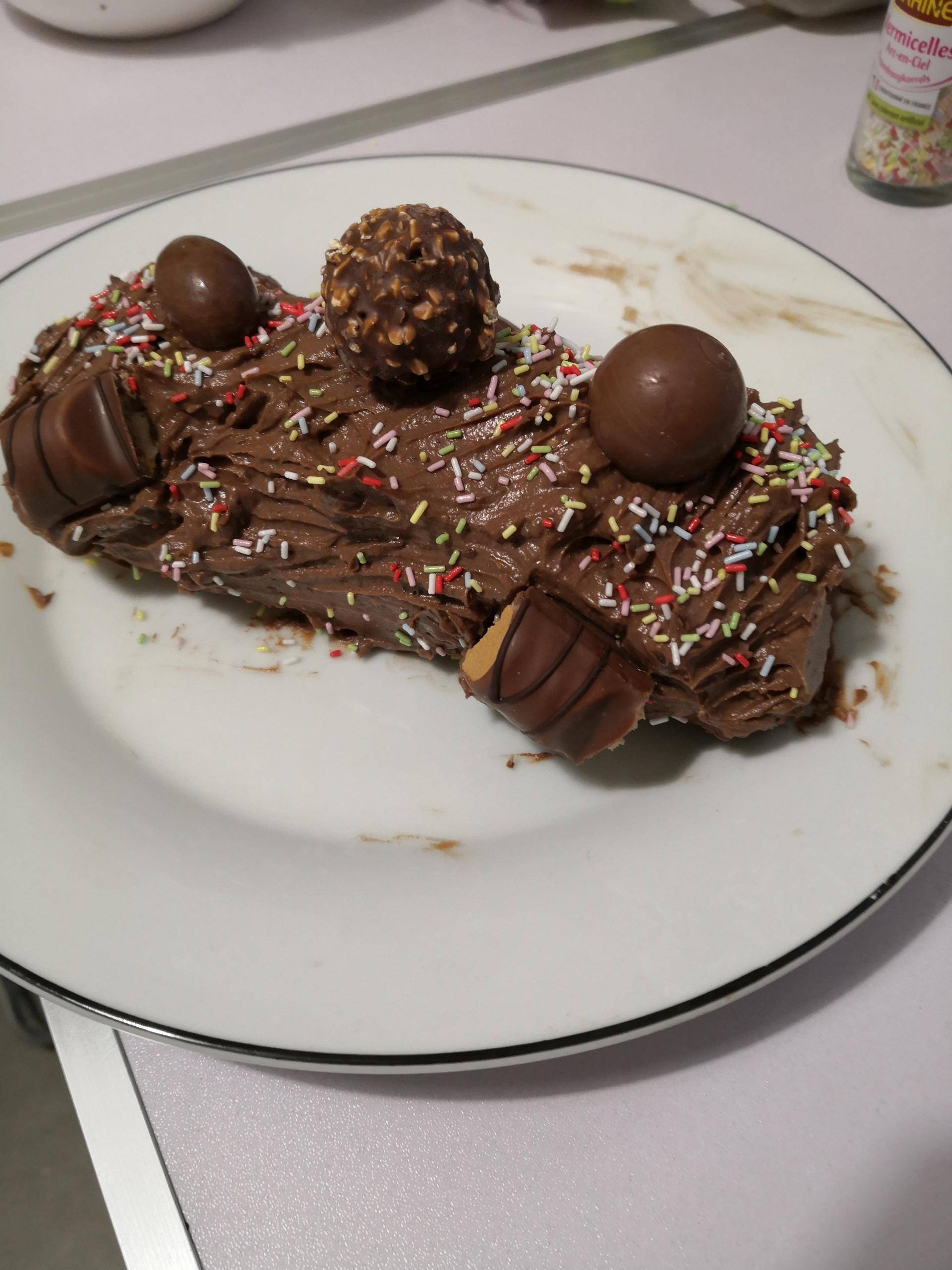 Bûche au chocolat - Recette Cake Factory | Tefal