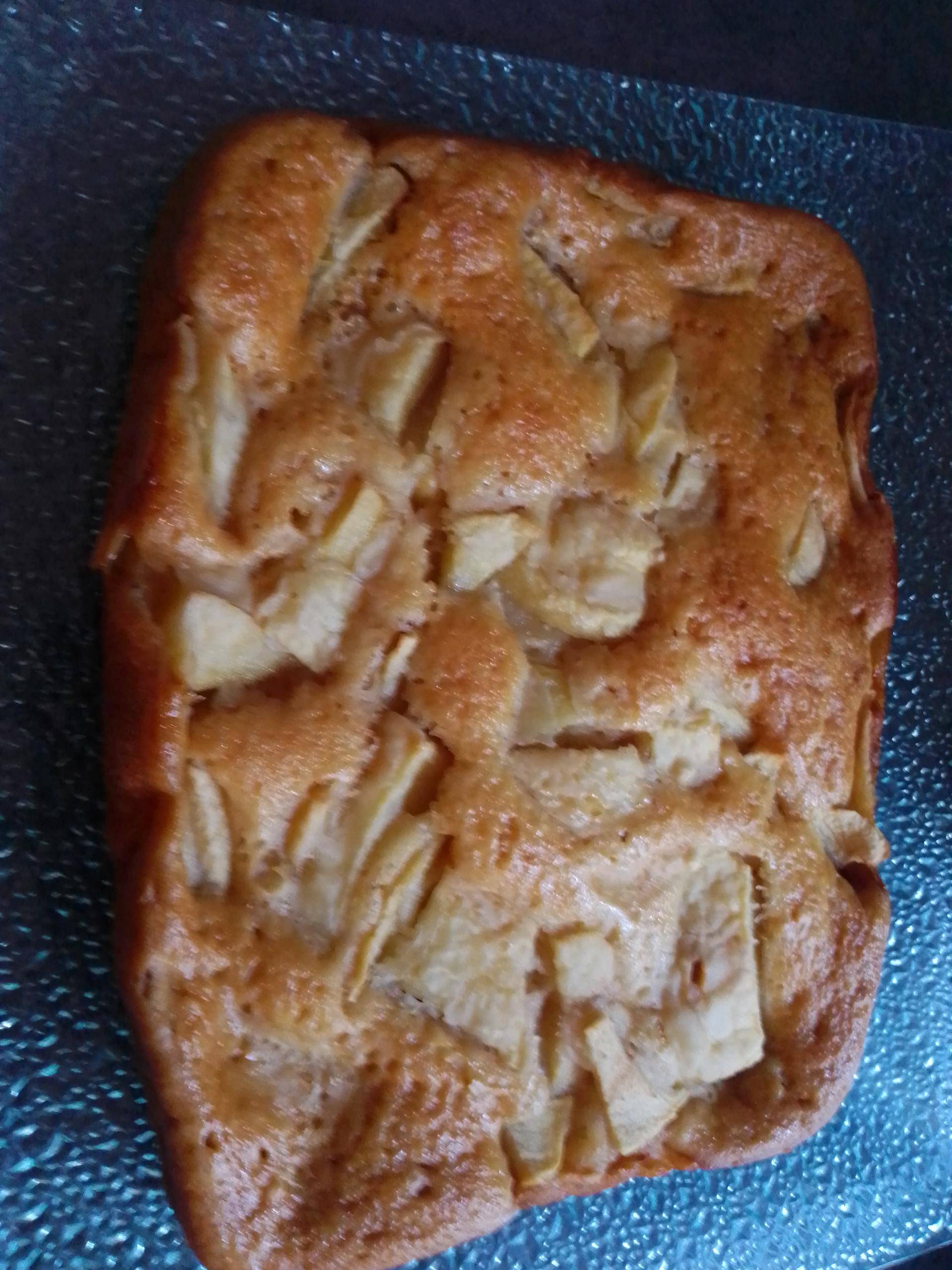 Gâteau aux pommes sans œufs - Recette Cake Factory | Tefal