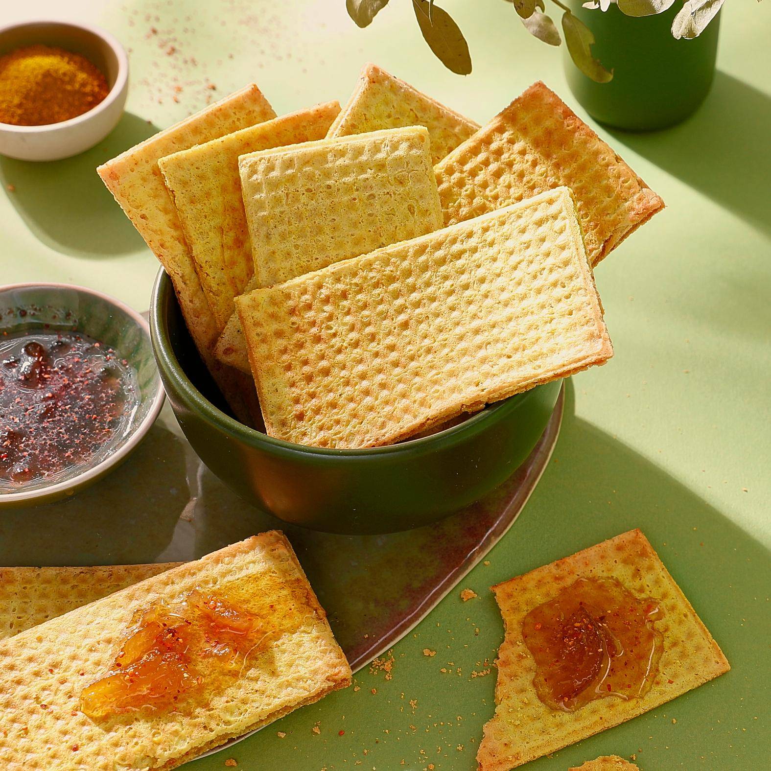 Curry wafers - Recette Snack Collection MECHANICAL | Tefal