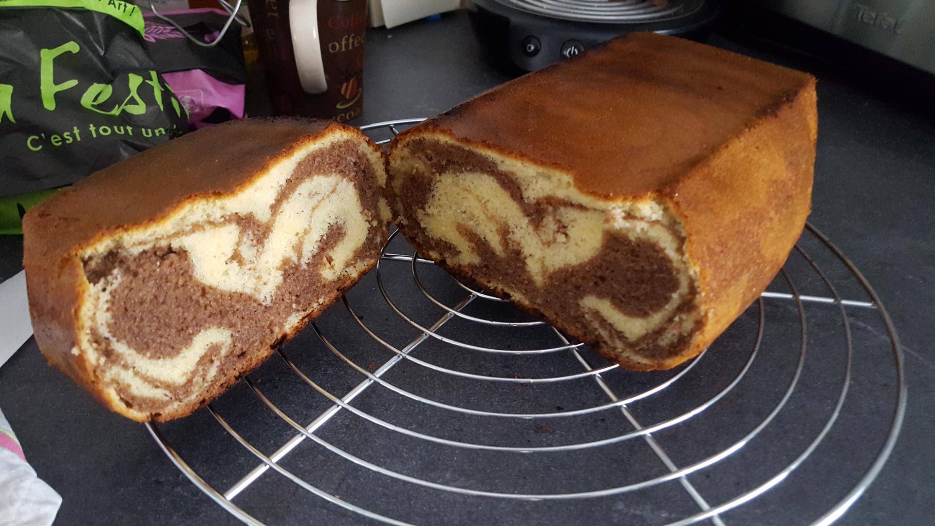 Mon marbré moelleux - Recette Cake Factory | Tefal