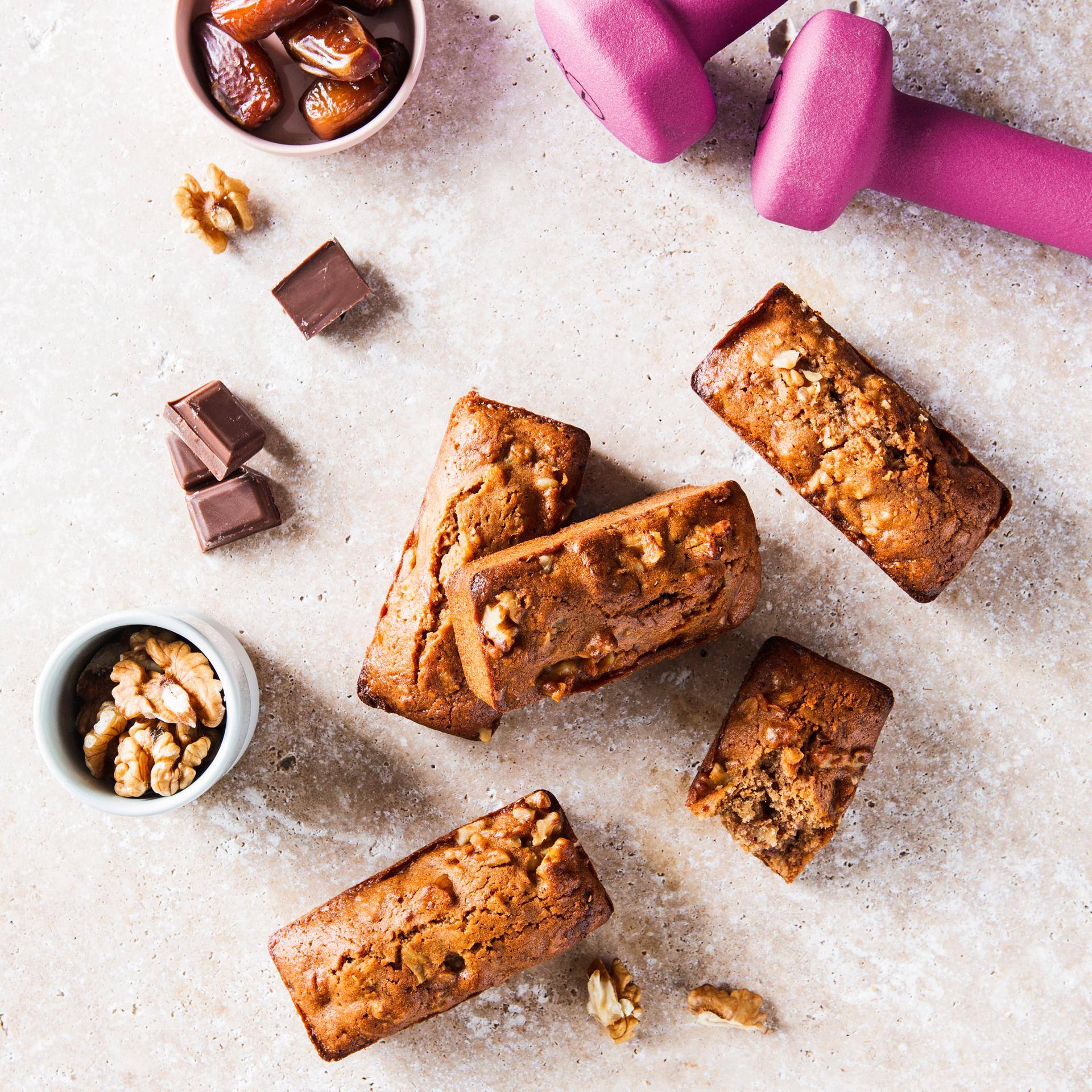 Minis cake au chocolat au lait et aux dattes - Recette Cake Factory | Tefal