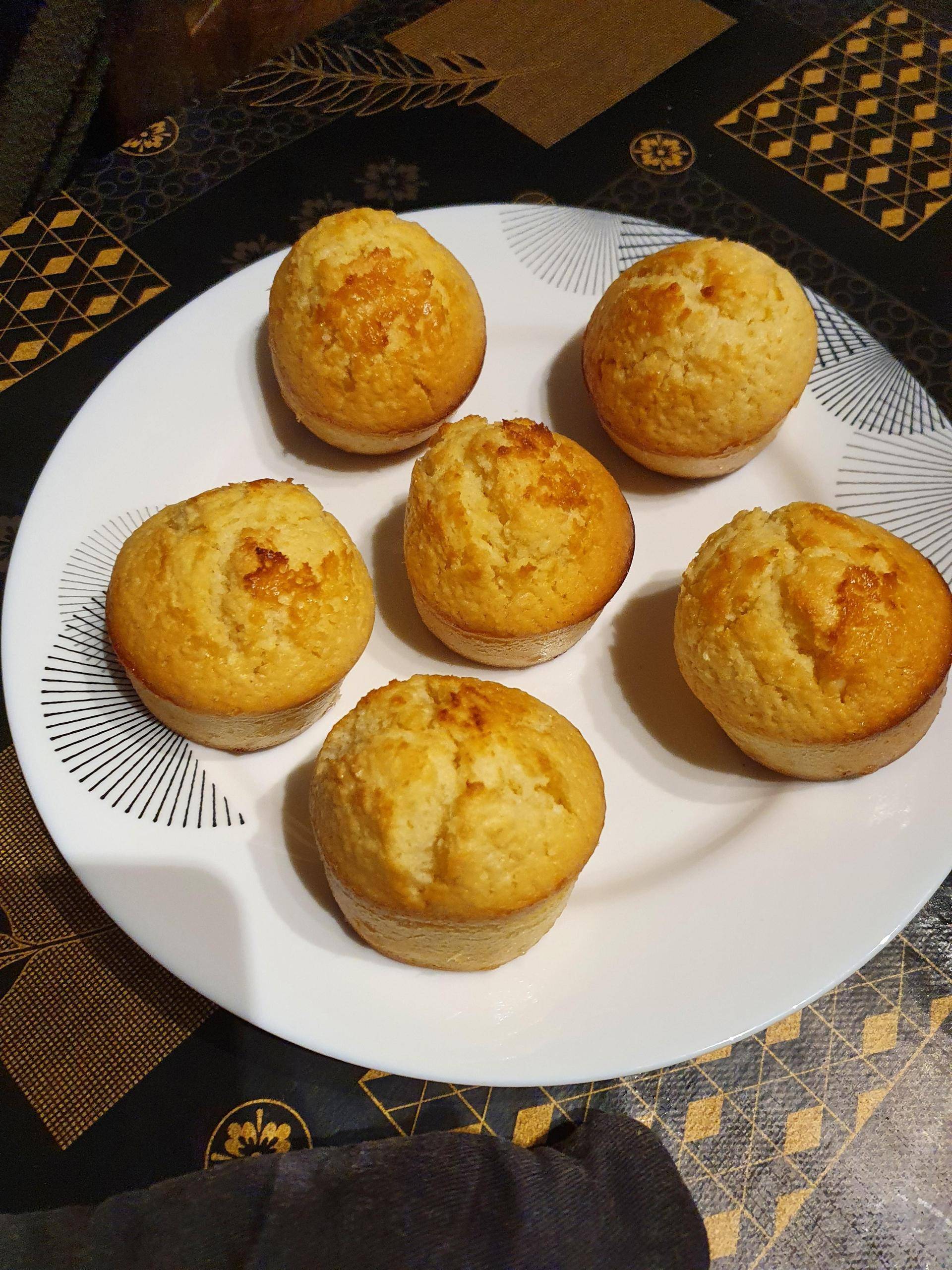 Muffins chocolat blanc noix de coco - Recette Cake Factory | Tefal