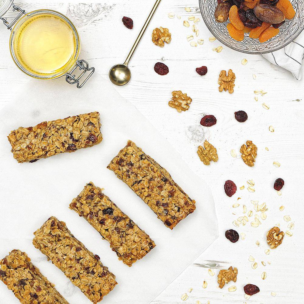 Barres de céréales - Recette Hachoir Manuel 5 secondes 500mL | Tefal