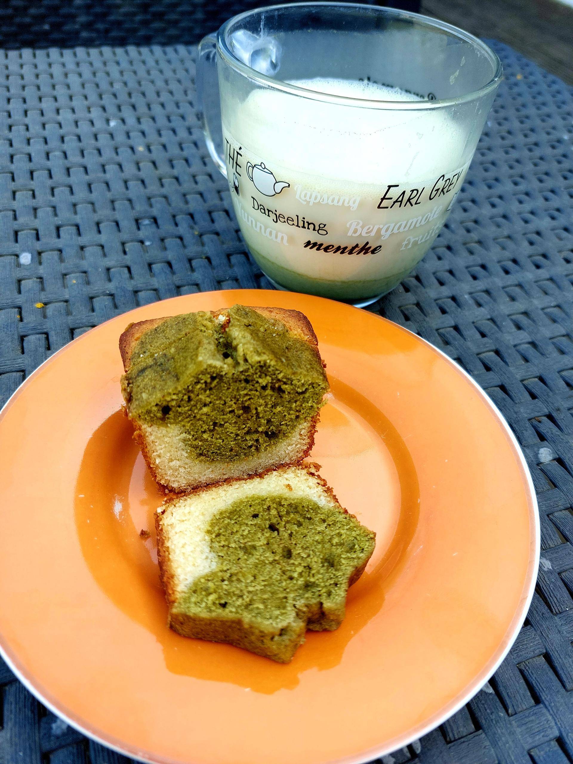 Mini marbré chocolat blanc - matcha - Recette Cake Factory Délices | Tefal