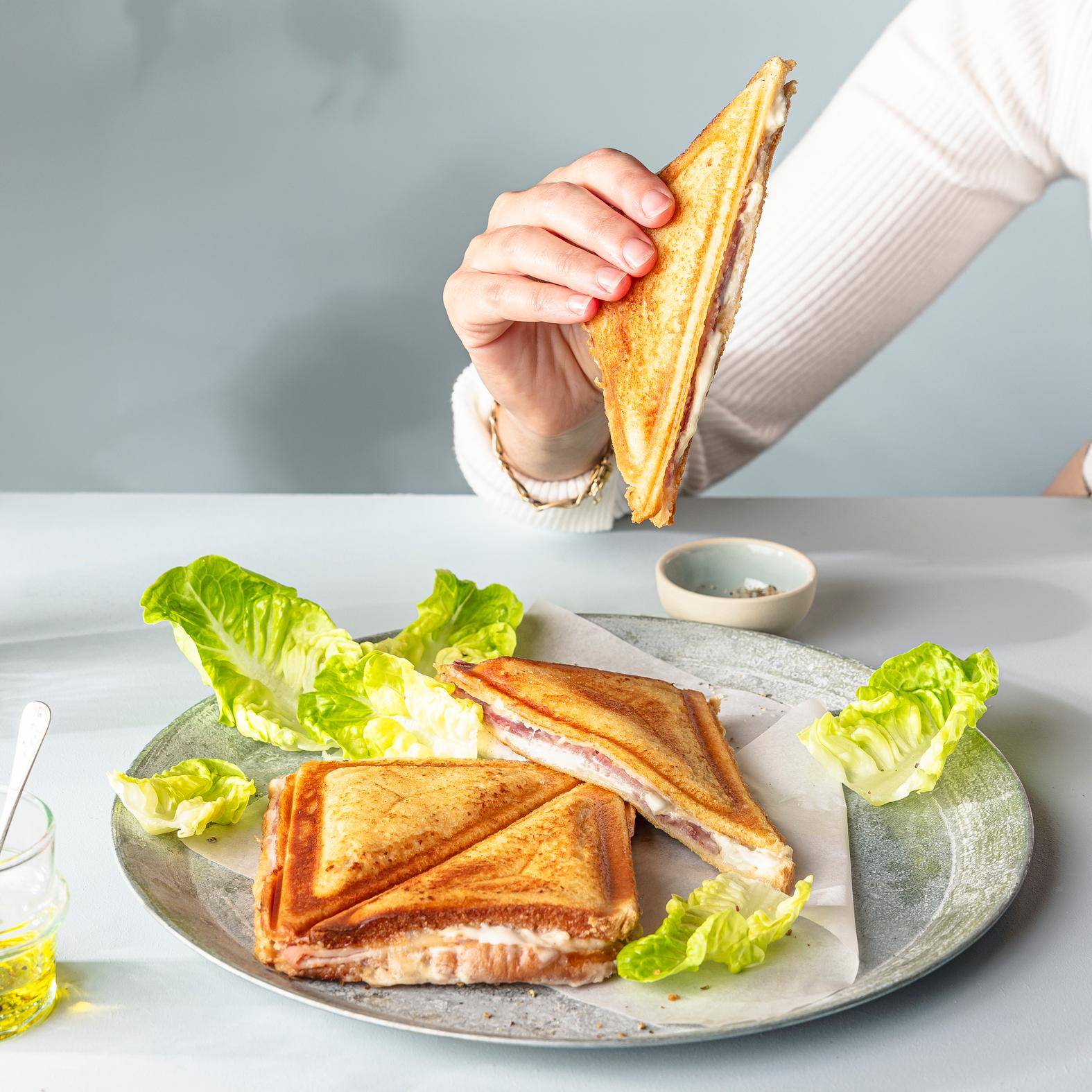 Croque-monsieur - Recette Snack Collection MECHANICAL | Tefal