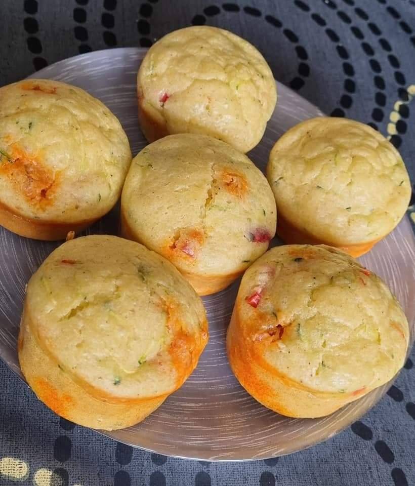 Muffins courgette-chorizo - Recette Cake Factory Délices | Tefal