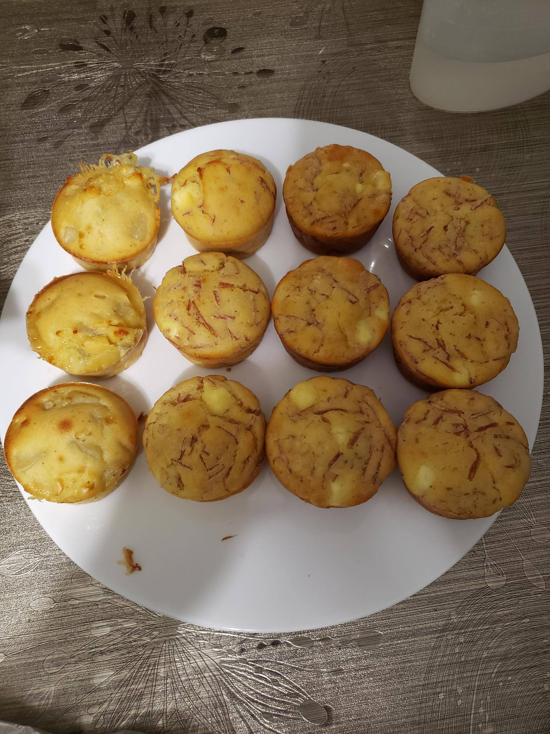 Muffins salés crème fraîche - Recette Cake Factory | Tefal