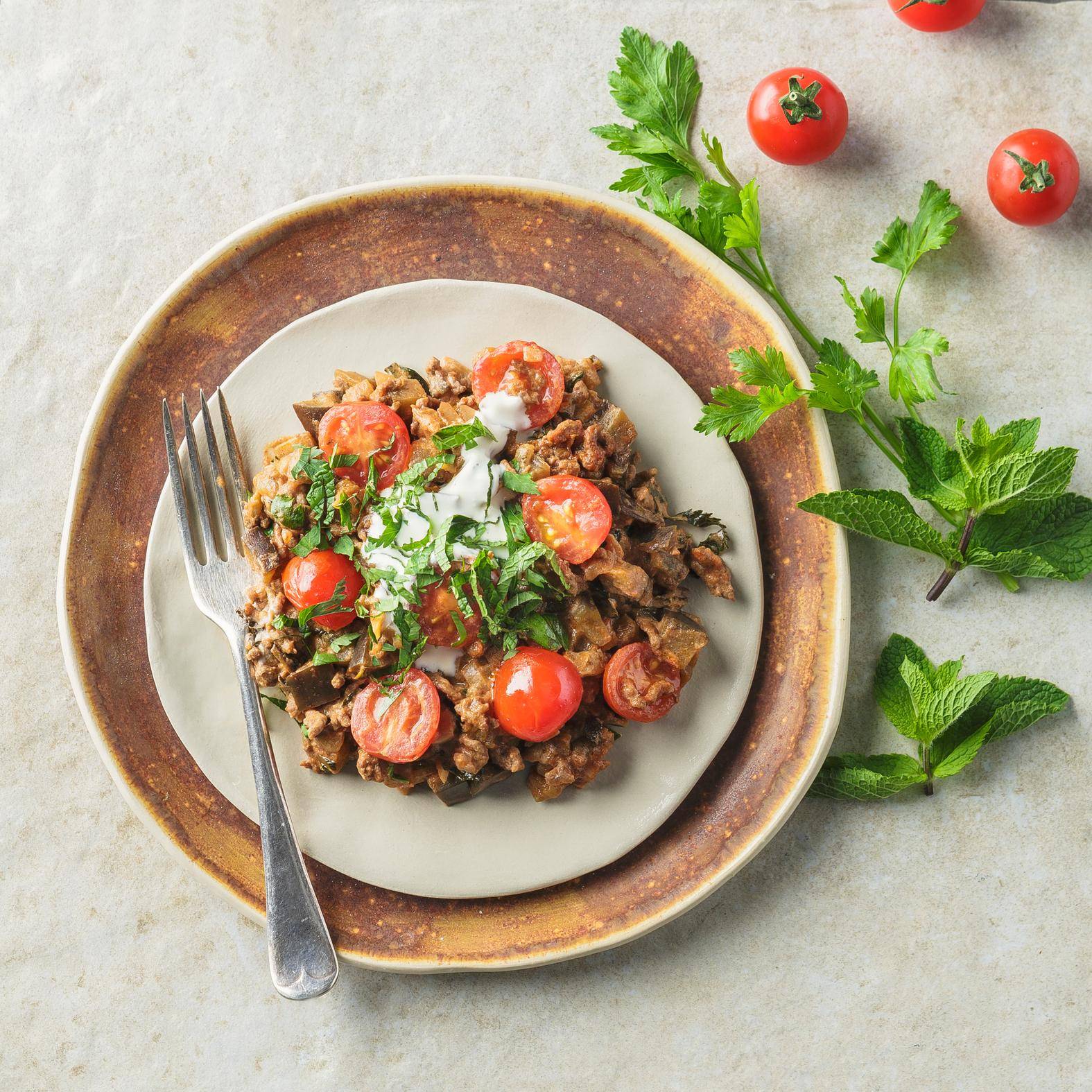 Moussaka déstructurée - Recette Poêles et Casseroles | Tefal