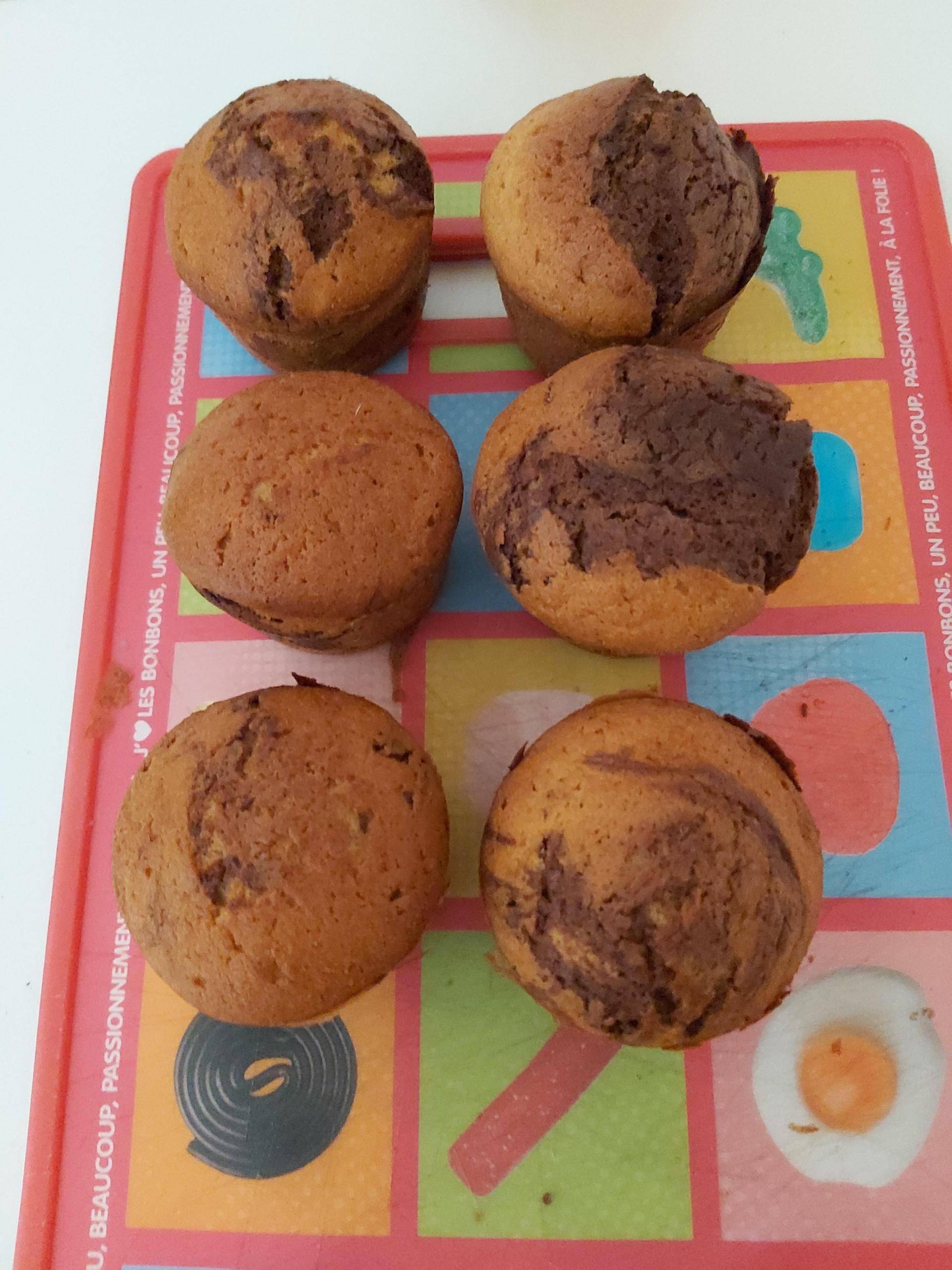 Muffins marbré - Recette Cake Factory | Tefal
