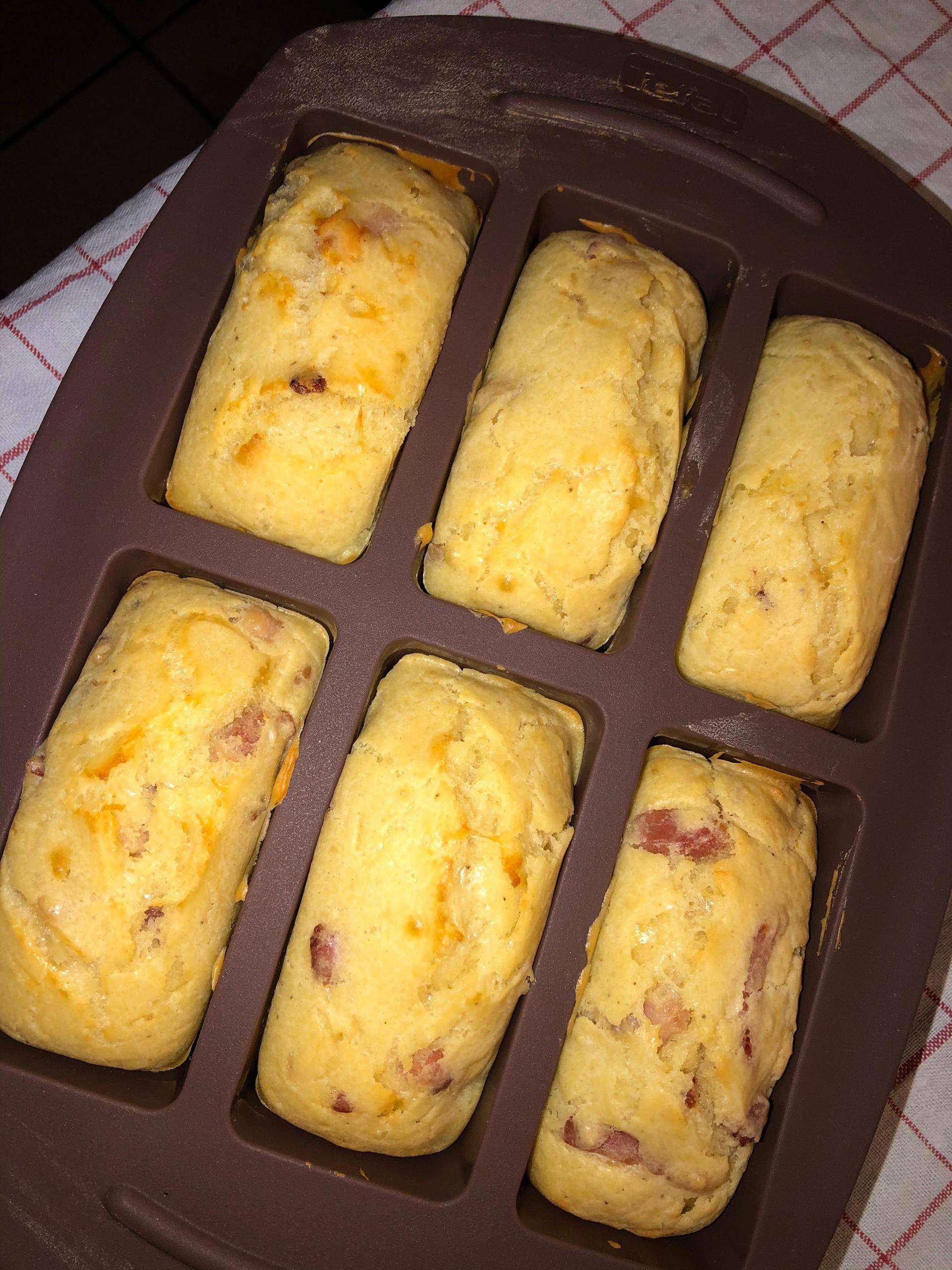 Mini cake façon carbonara - Recette Cake Factory | Tefal
