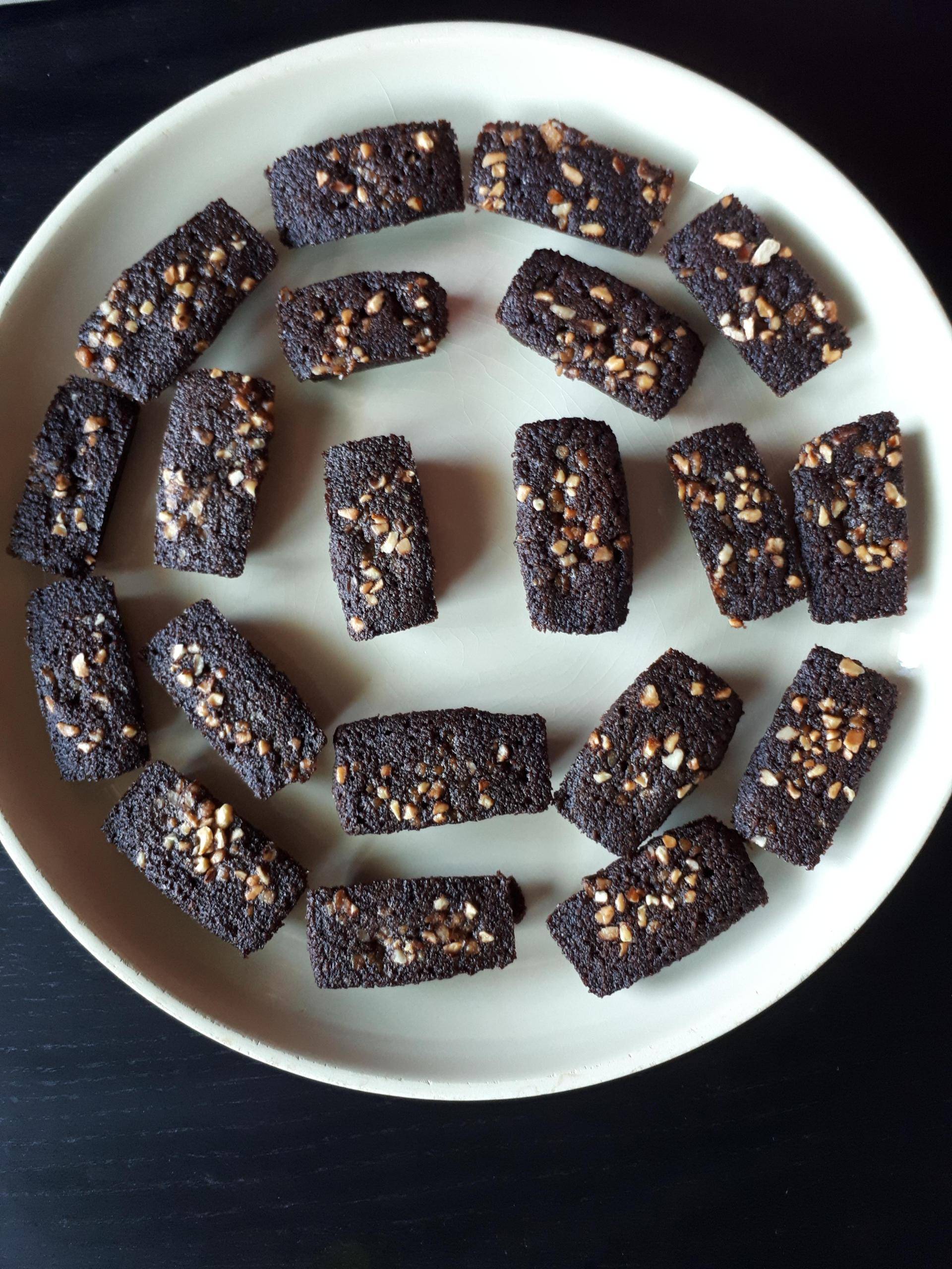 Financiers chocolat et pépites de nougatine - Recette Cake Factory | Tefal