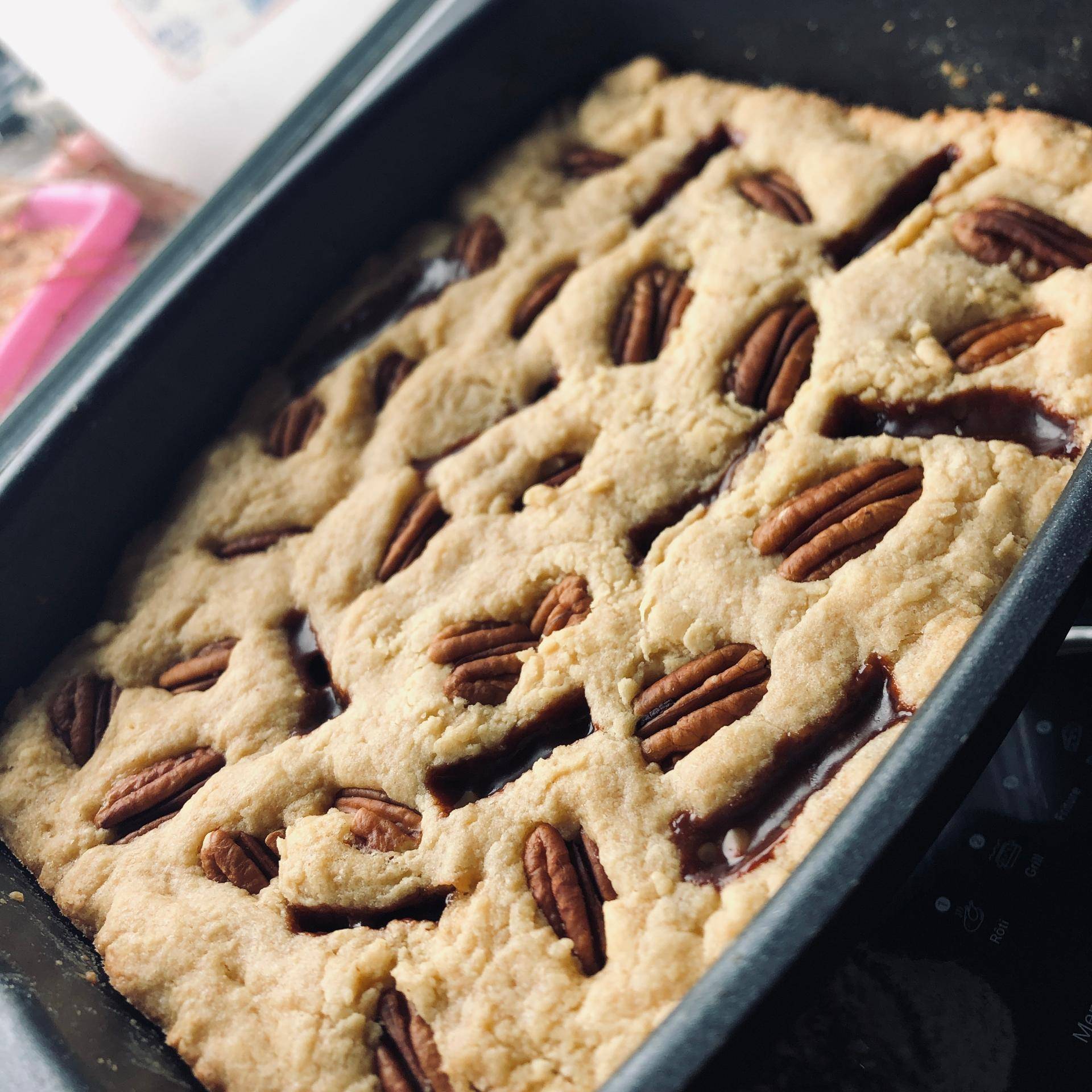 Cookie géant noix de pécan et carambar - Recette Cake Factory | Tefal