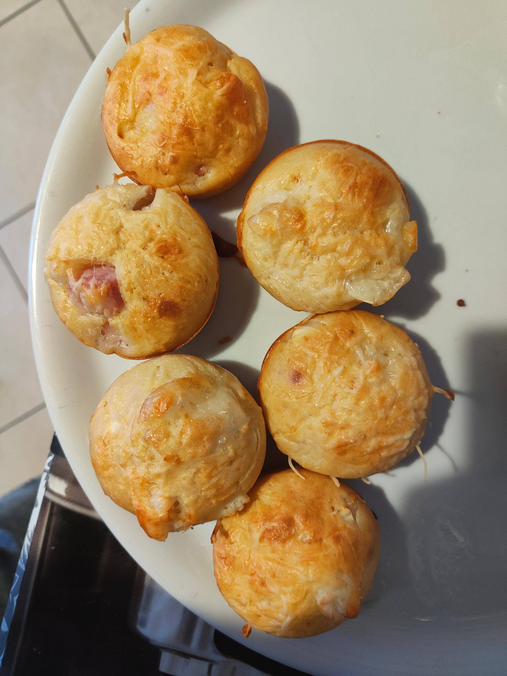 Muffins jambon-chevre - Recette Cake Factory | Tefal