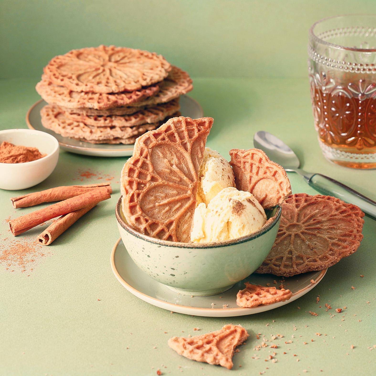 Cinnamon bricelets - Recette Snack Collection MECHANICAL | Tefal