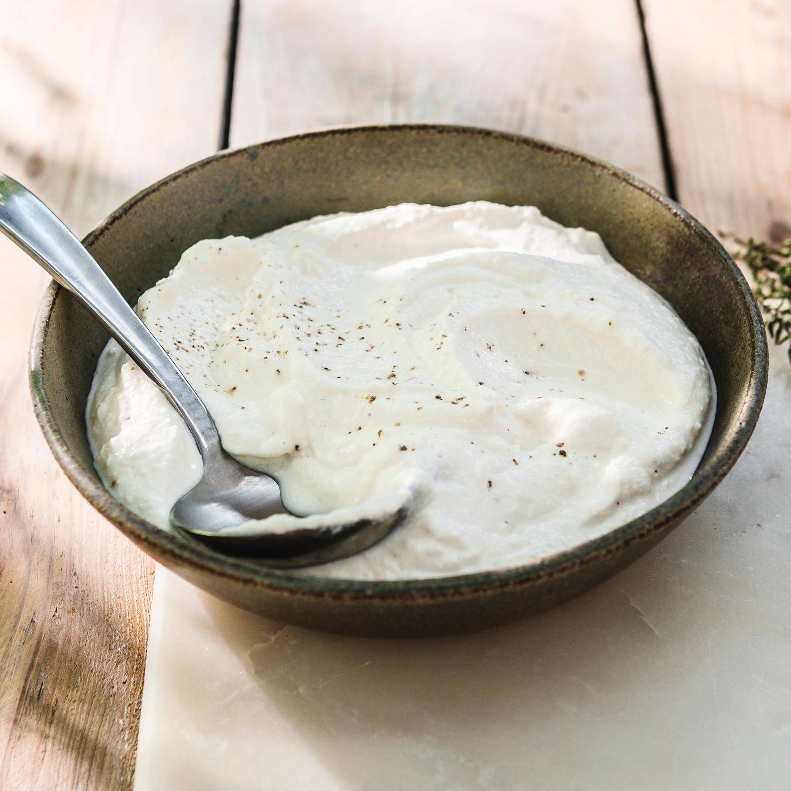 Cream sauce base for white pizza - Recette Pizza Pronto | Tefal