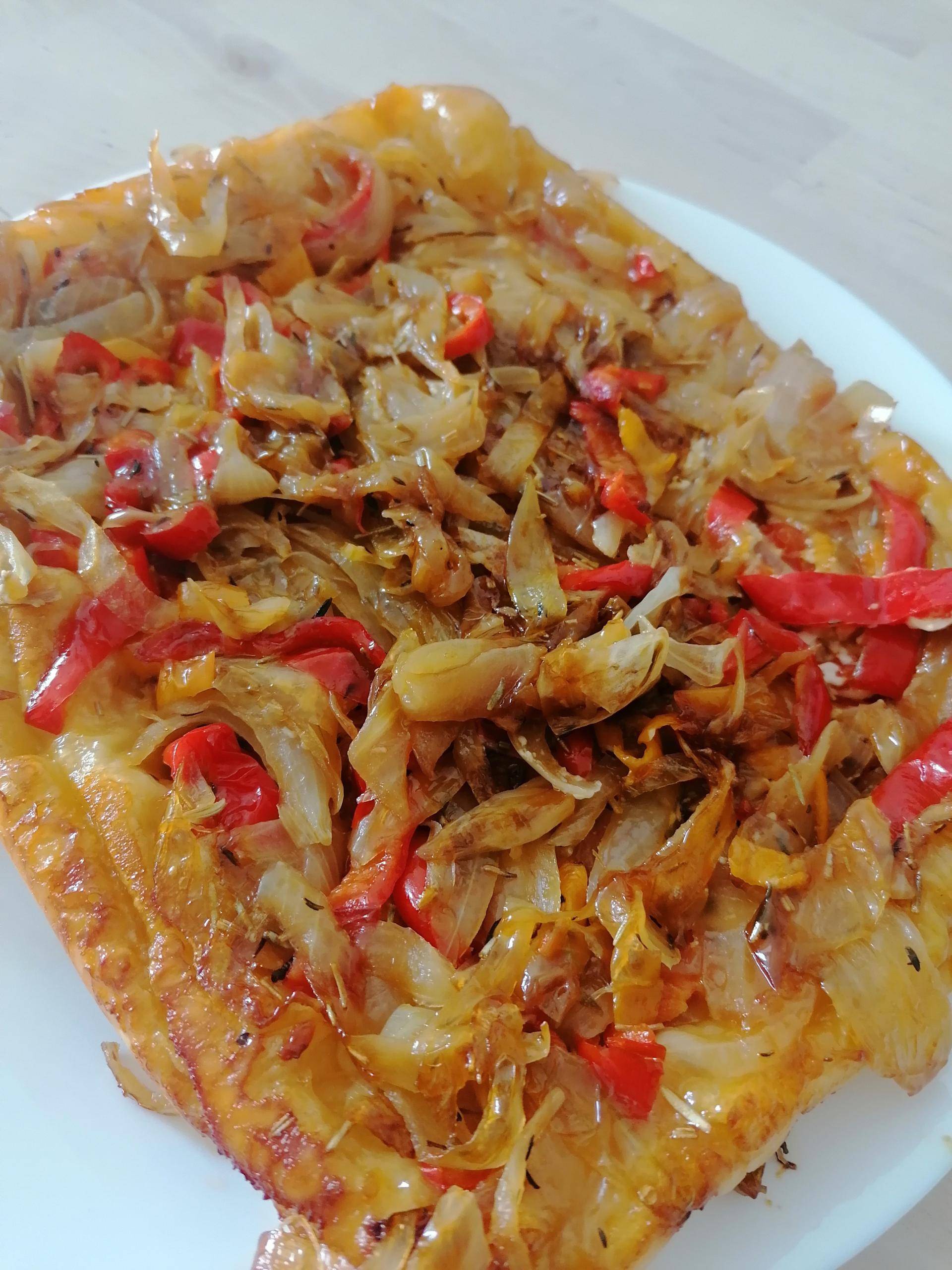 Tarte tatin tomates oignons et poivrons - Recette Cake Factory | Tefal