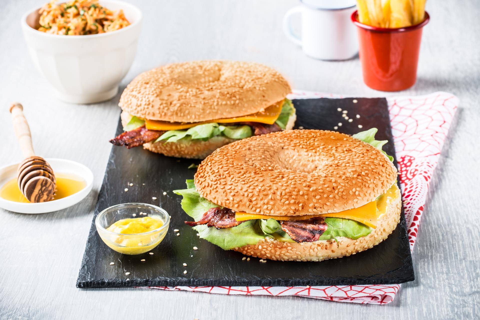 Bagel classique - Recette OptiGrill XL | Tefal