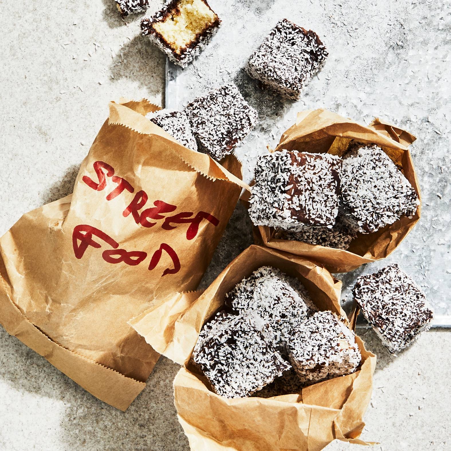 Lamingtons - Recette Cake Factory | Tefal
