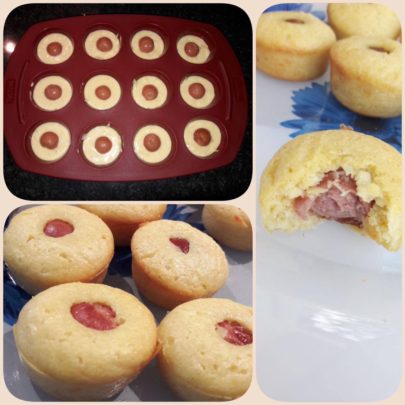 Mini muffins knacki ball - Recette Cake Factory | Tefal