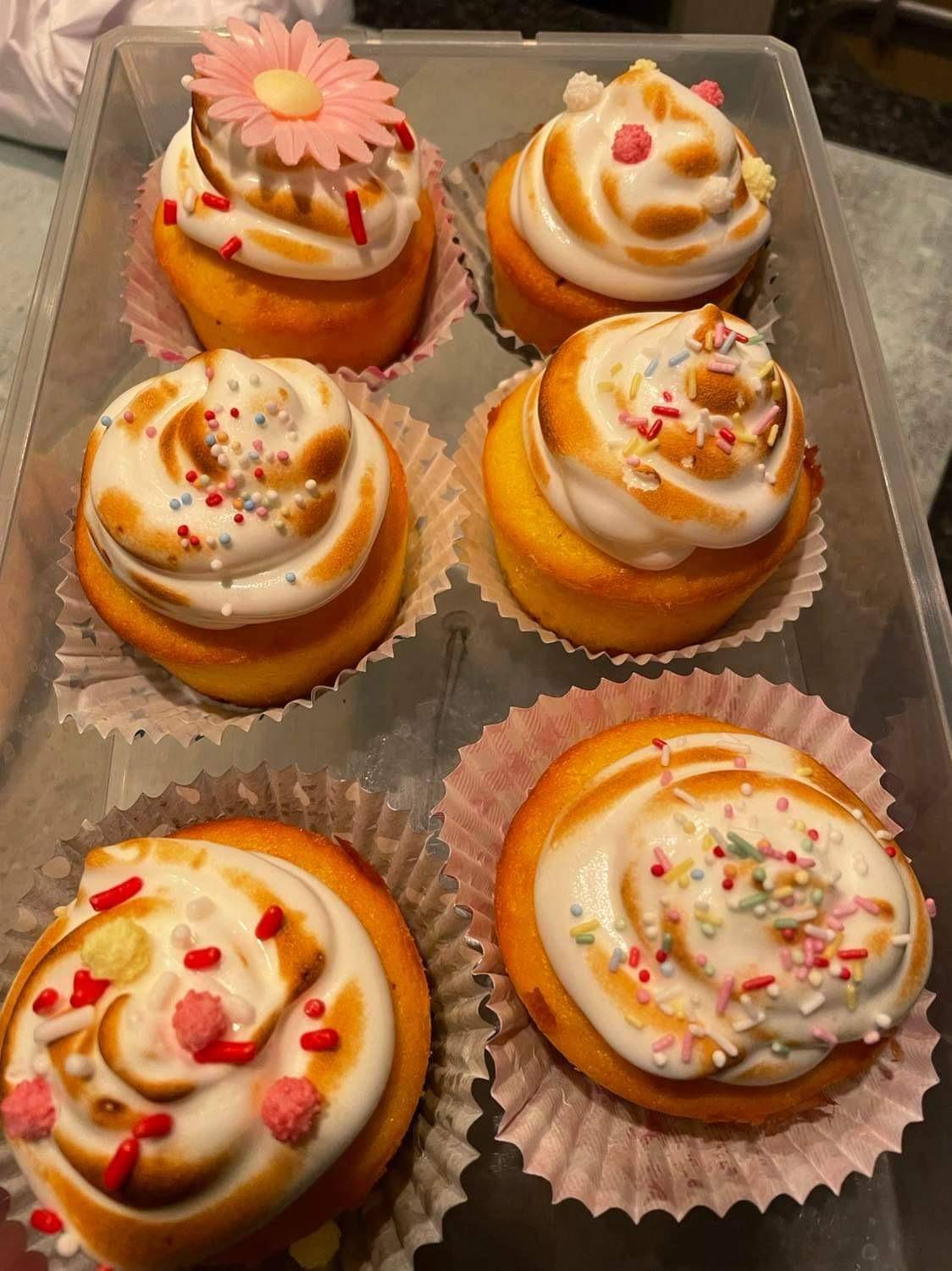 Cupcake citron meringuée - Recette Cake Factory | Tefal