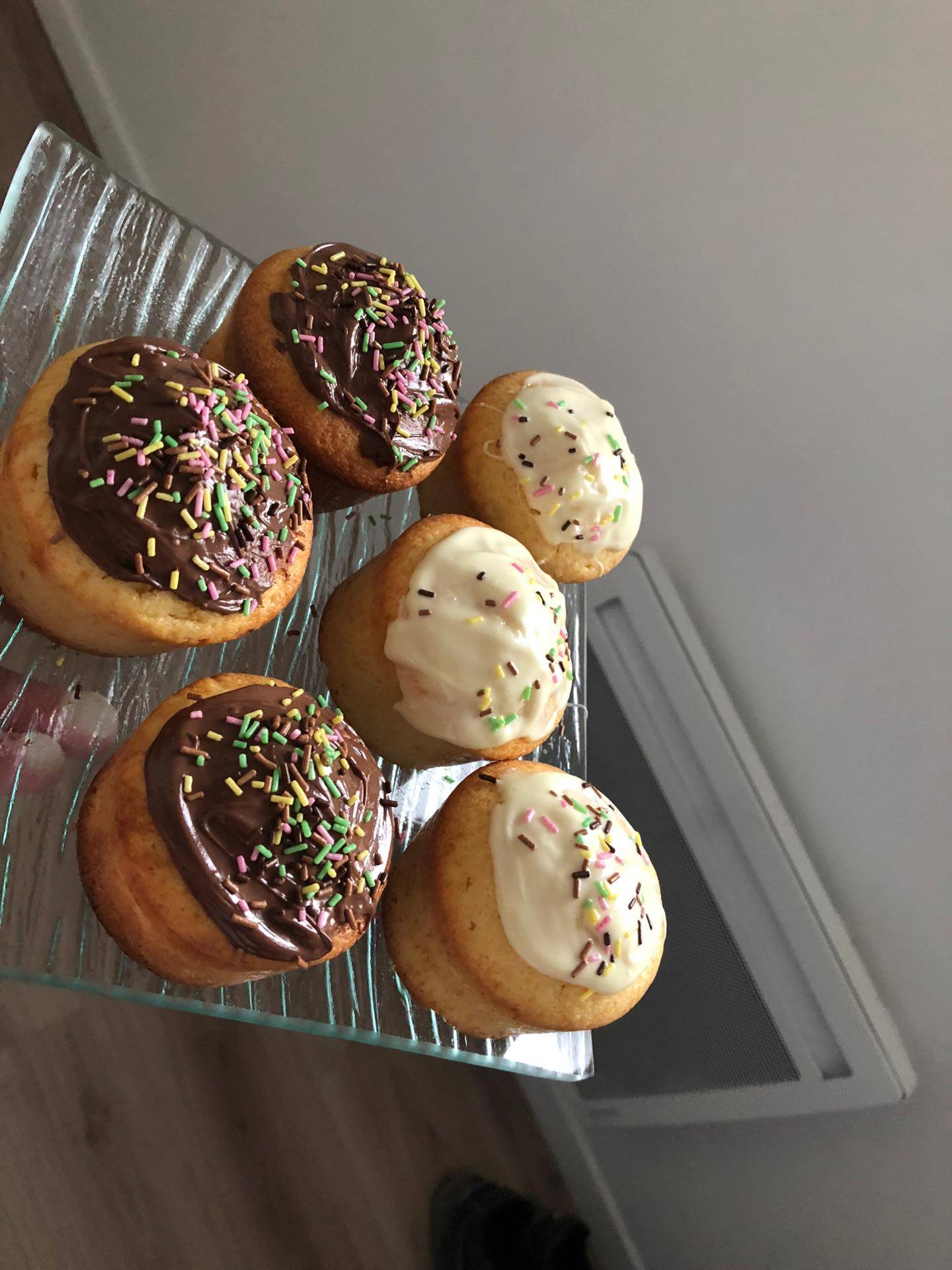 Muffins nutella, chocolat blanc - Recette Cake Factory | Tefal