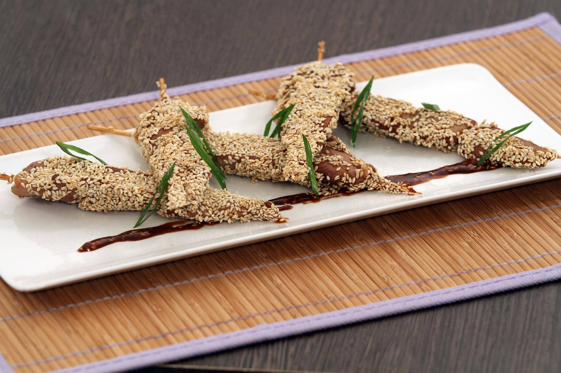 Yakitori de canard laqué au soja - Recette Balance de cuisine | Tefal