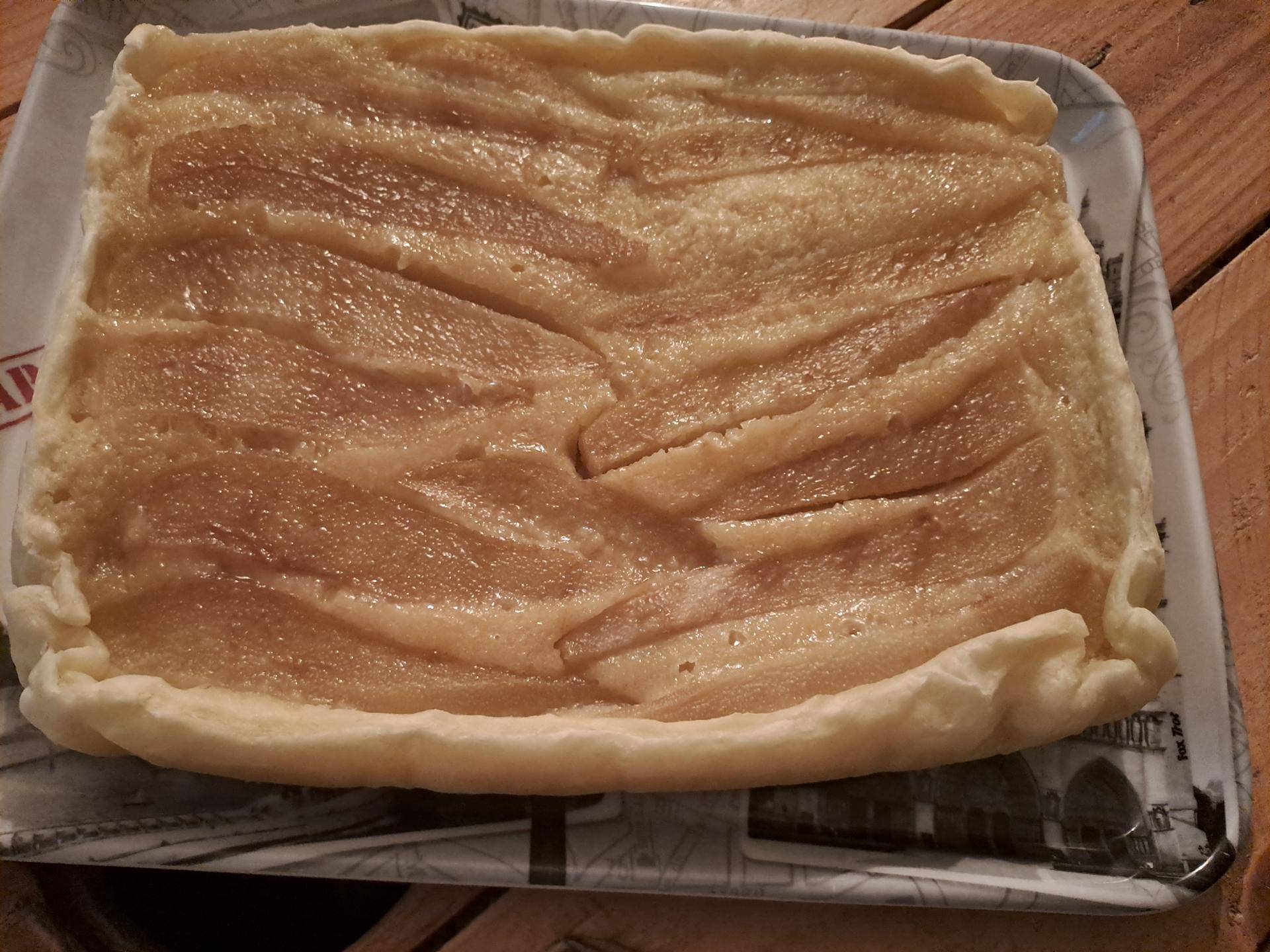 Tarte poire amande - Recette Cake Factory | Tefal