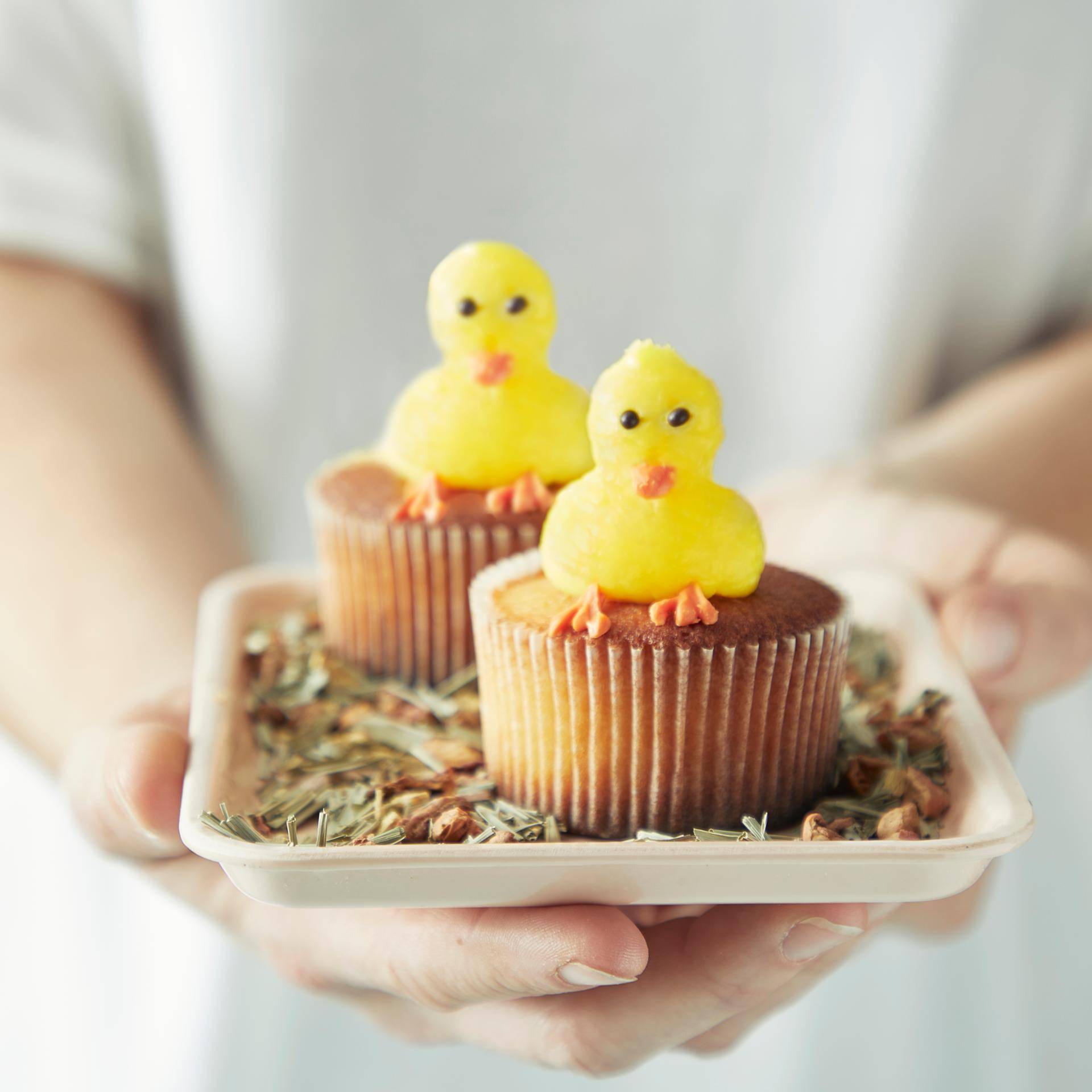 Cupcakes poussin - Recette Cake Factory | Tefal