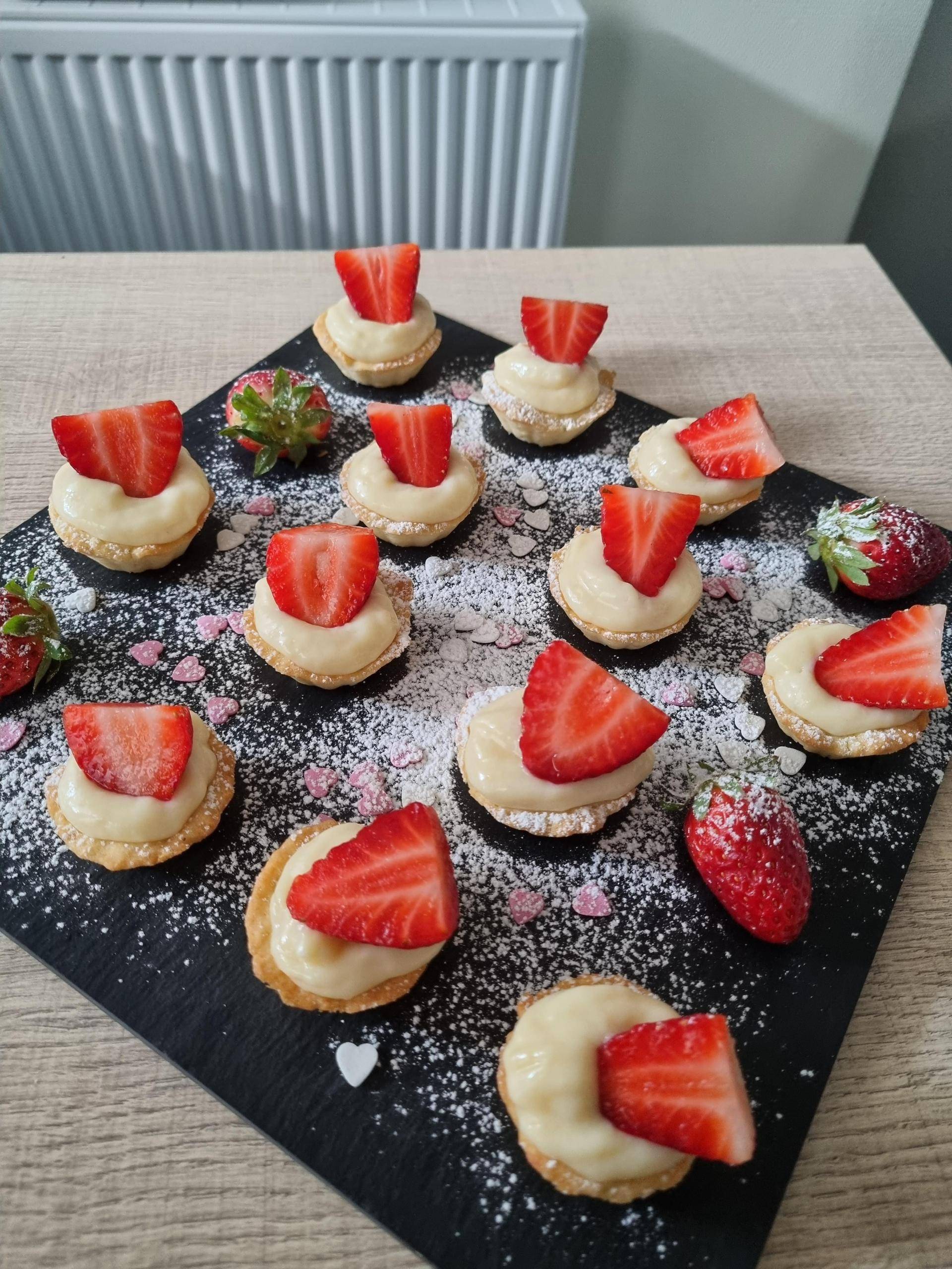 Mini tartelettes aux fraises - Recette Cake Factory | Tefal