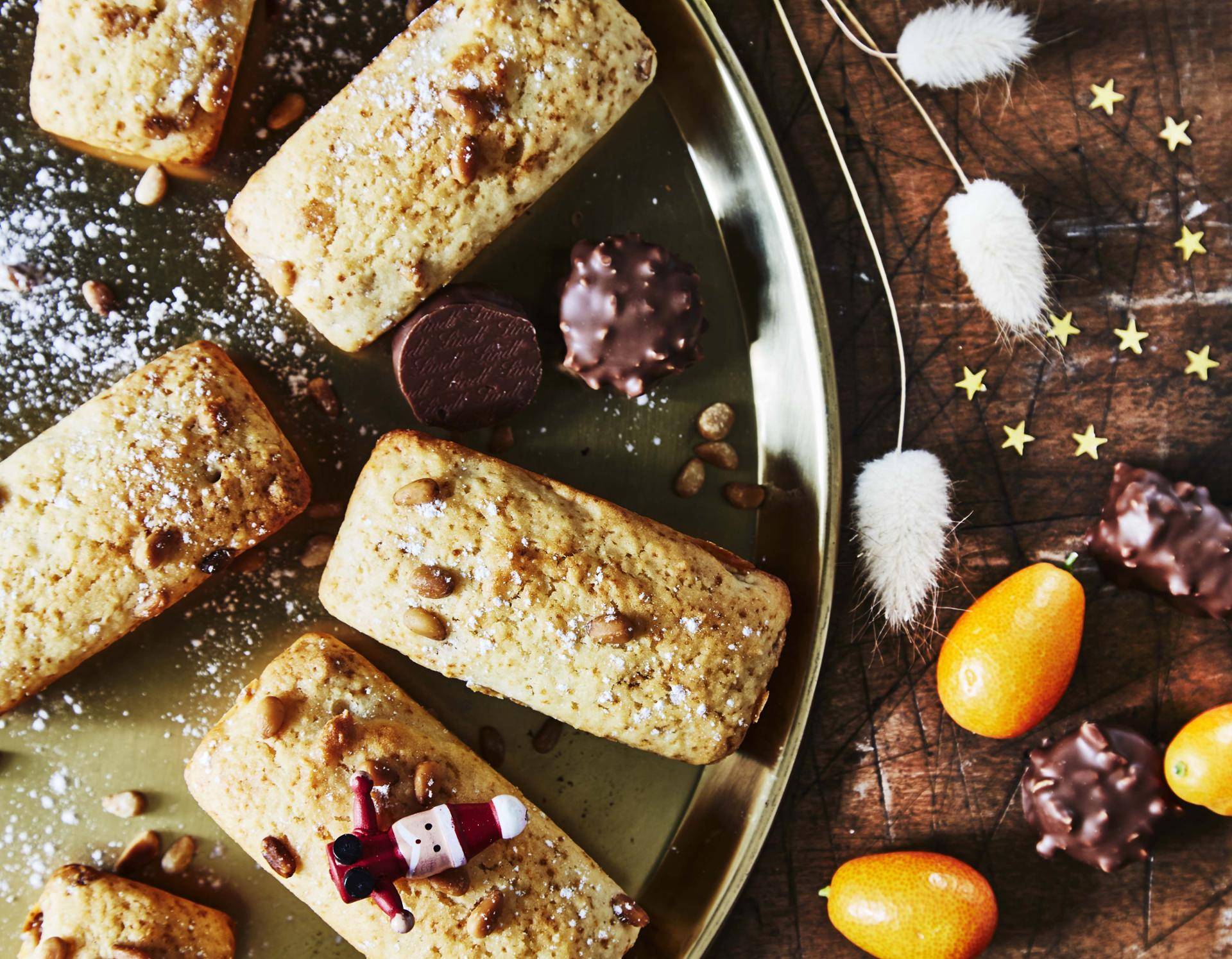 Cakes au citron et aux pignons de pin vegan - Recette Cake Factory | Tefal