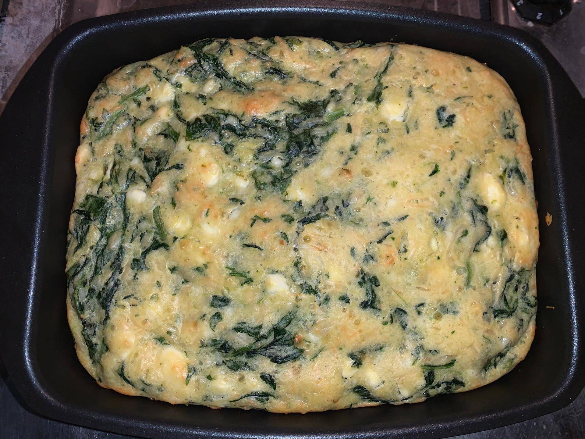 Cake feta-épinards - Recette Cake Factory | Tefal
