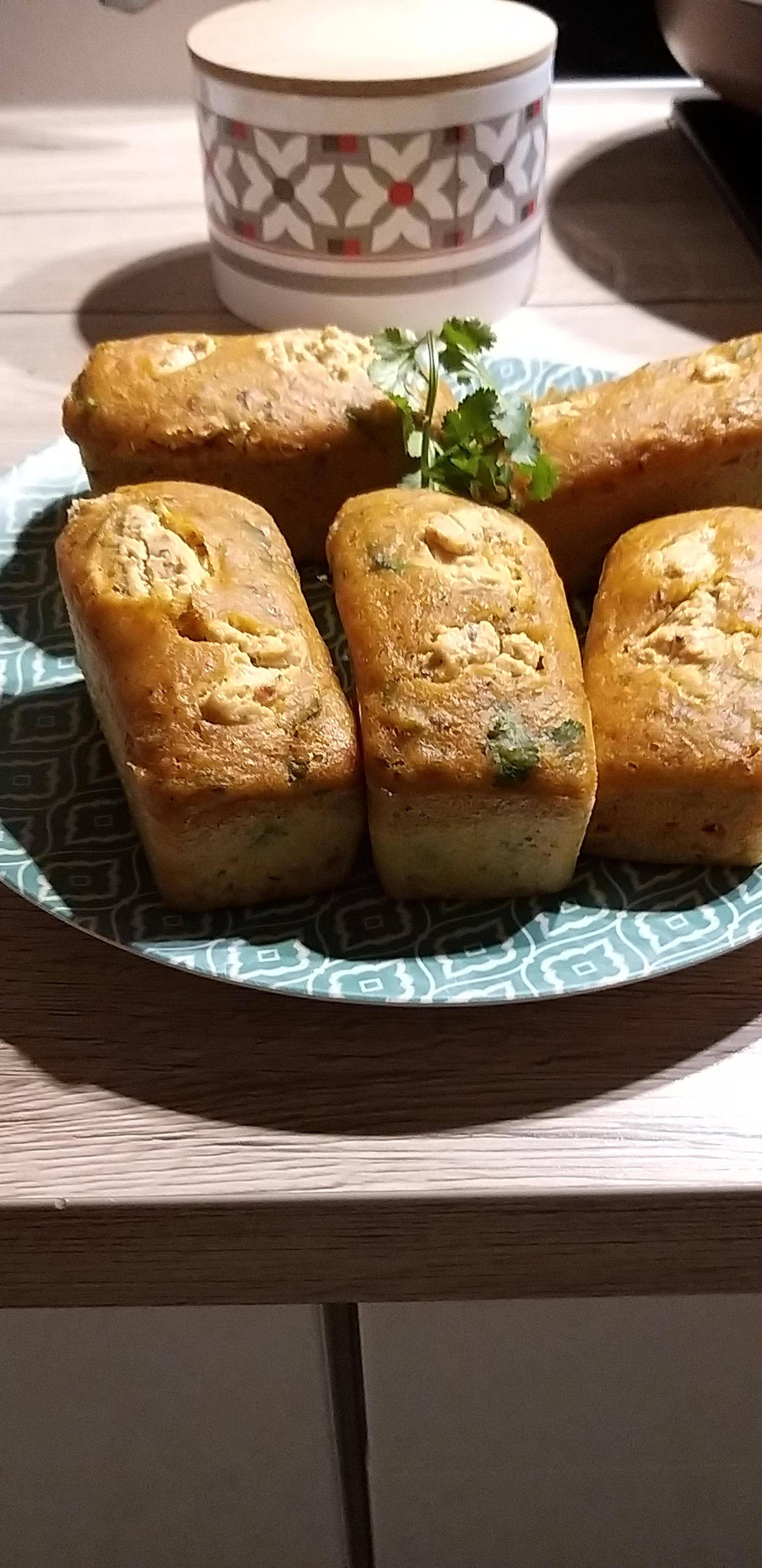 Cake thon tomate coriandre et fromage - Recette Cake Factory | Tefal