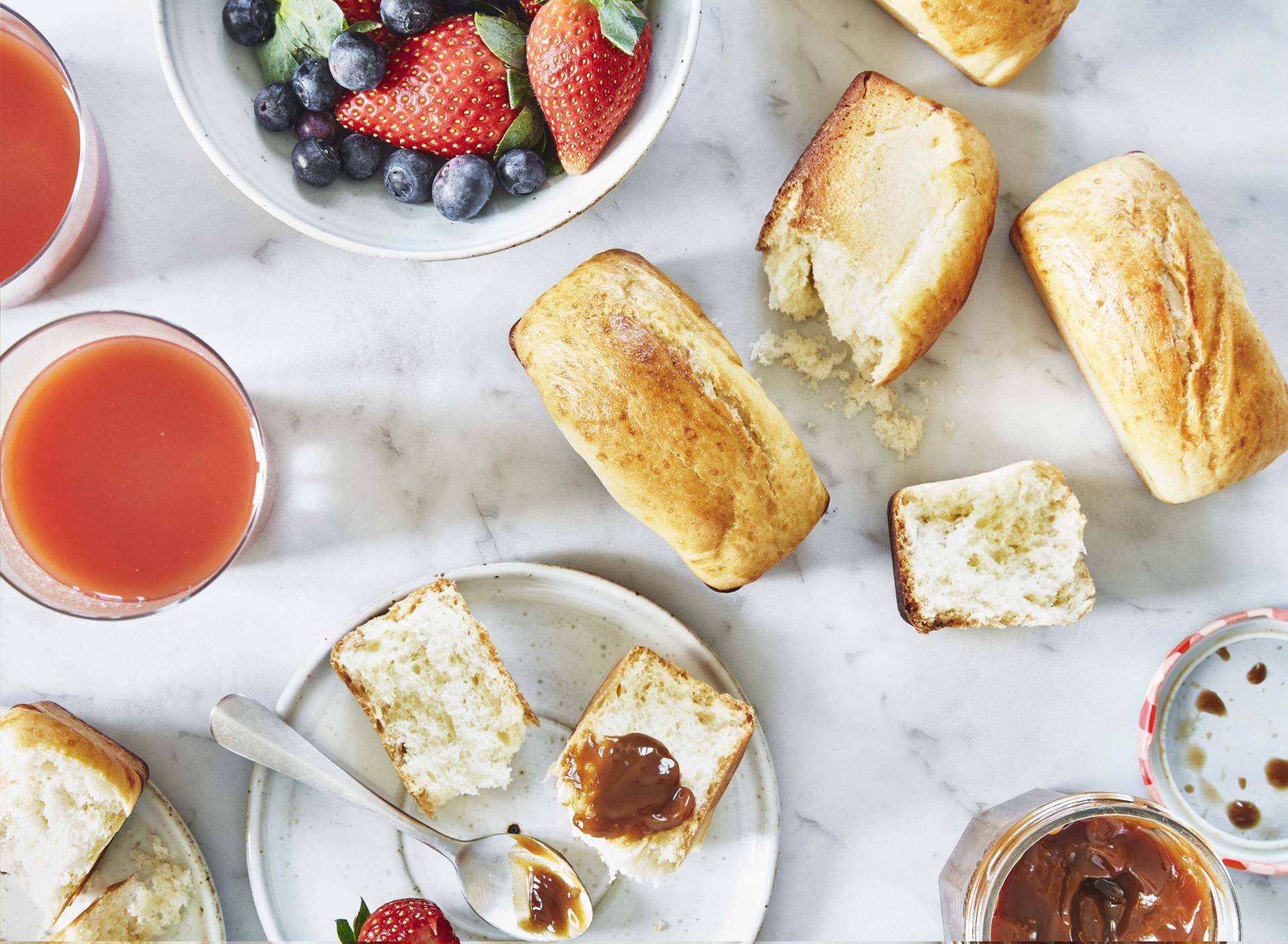 Pains au lait sucrés - Recette Cake Factory | Tefal