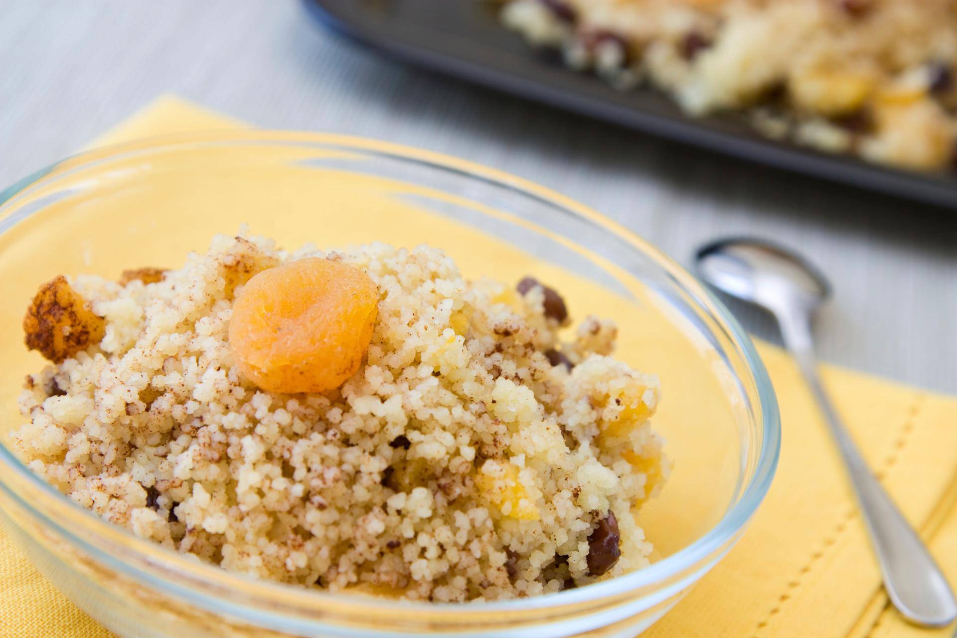 Couscous épicé aux abricots et pignons - Recette Balance de cuisine | Tefal