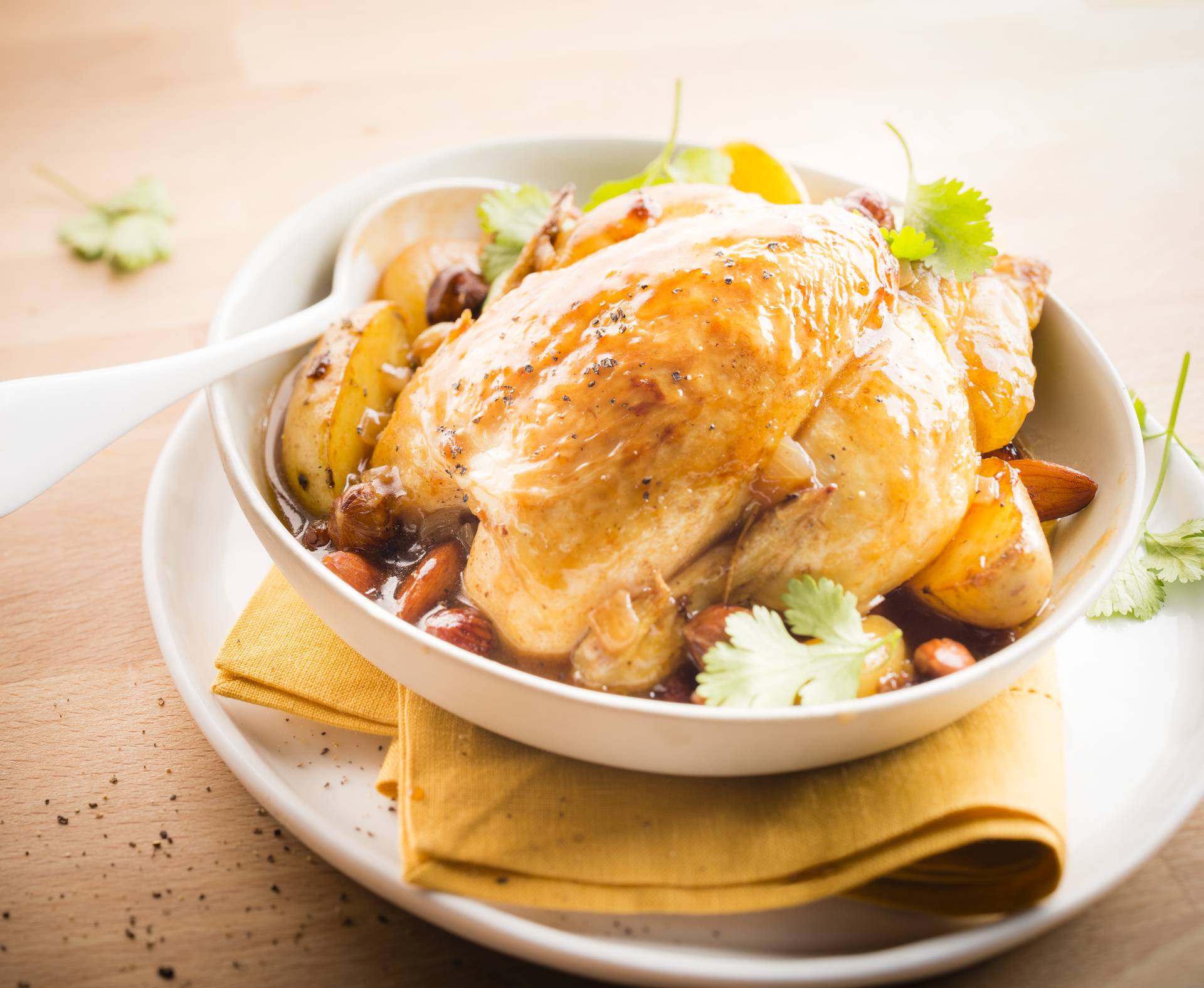Coquelets en pot au feu aux vieux légumes - Recette Poêles et Casseroles | Tefal