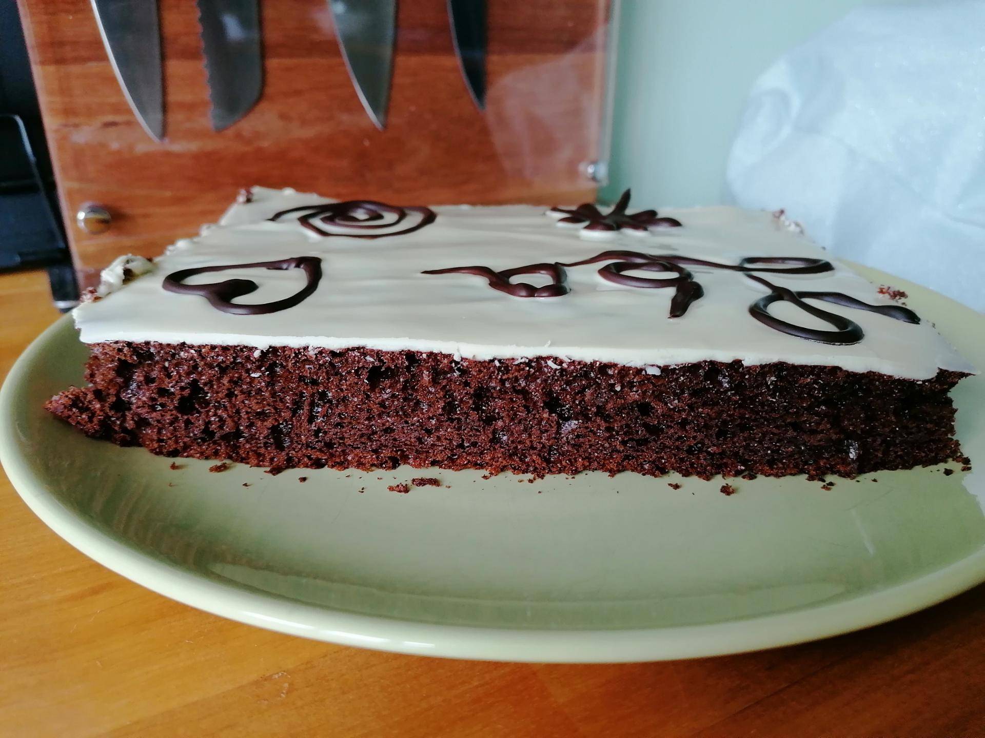 Moelleux au chocolat de maman et couverture chocolat blanc - Recette Cake Factory | Tefal