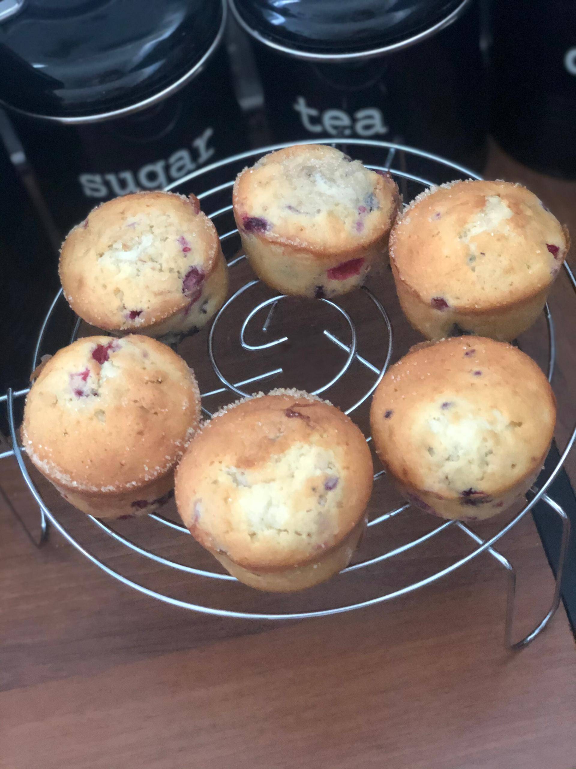 Muffins à la mascarpone et aux fruits rouges - Recette Cake Factory | Tefal