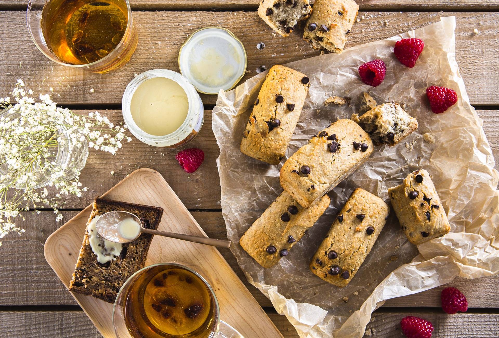 Bread cakes à la banane et aux pépites de chocolat - Recette Cake Factory | Tefal