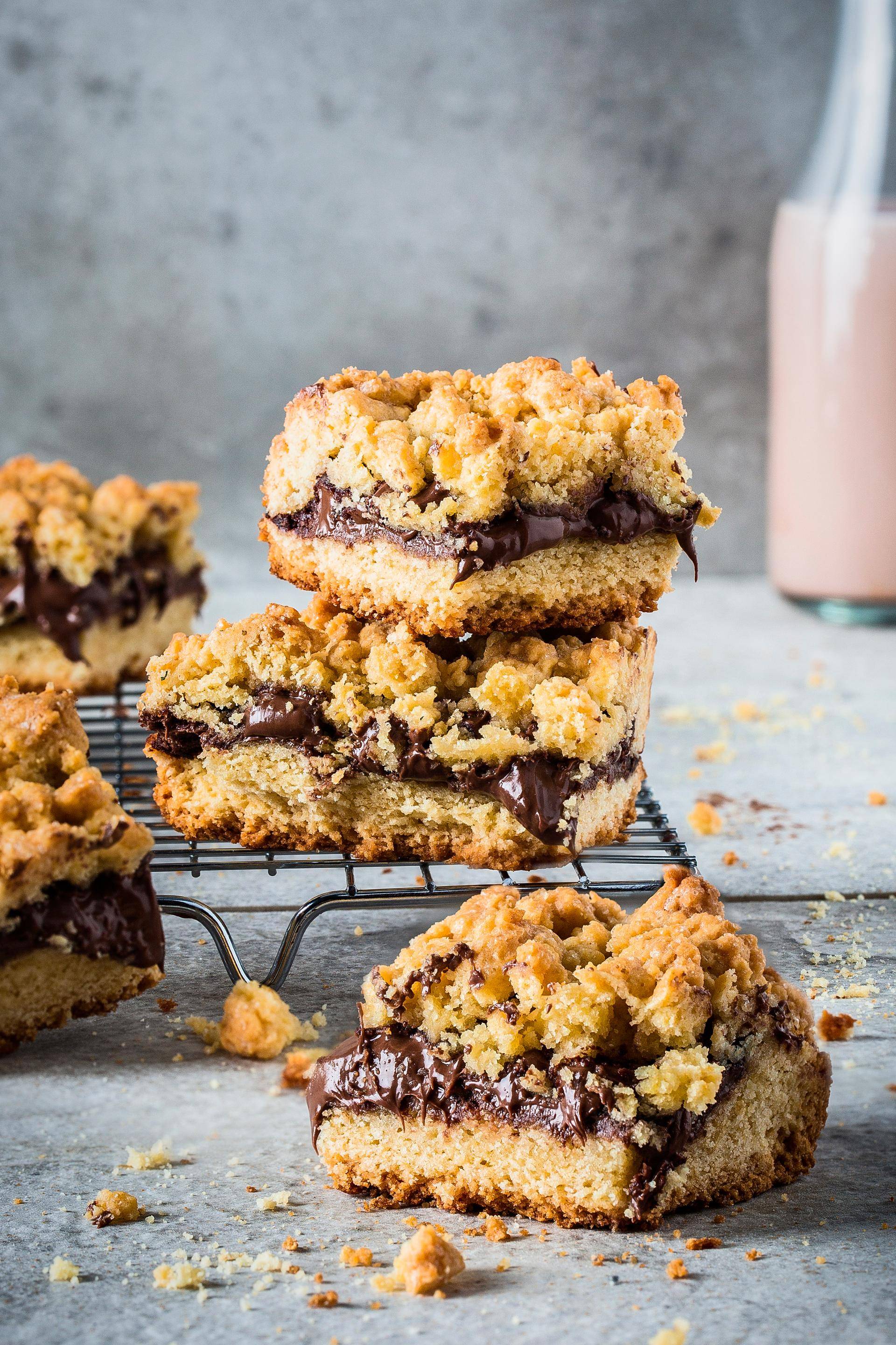 Italiaanse kruimeltaart met chocolade - Recette Cake Factory | Tefal