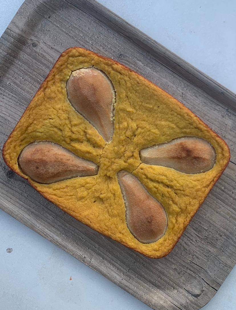 Moelleux poire amandine healthy - Recette Cake Factory | Tefal
