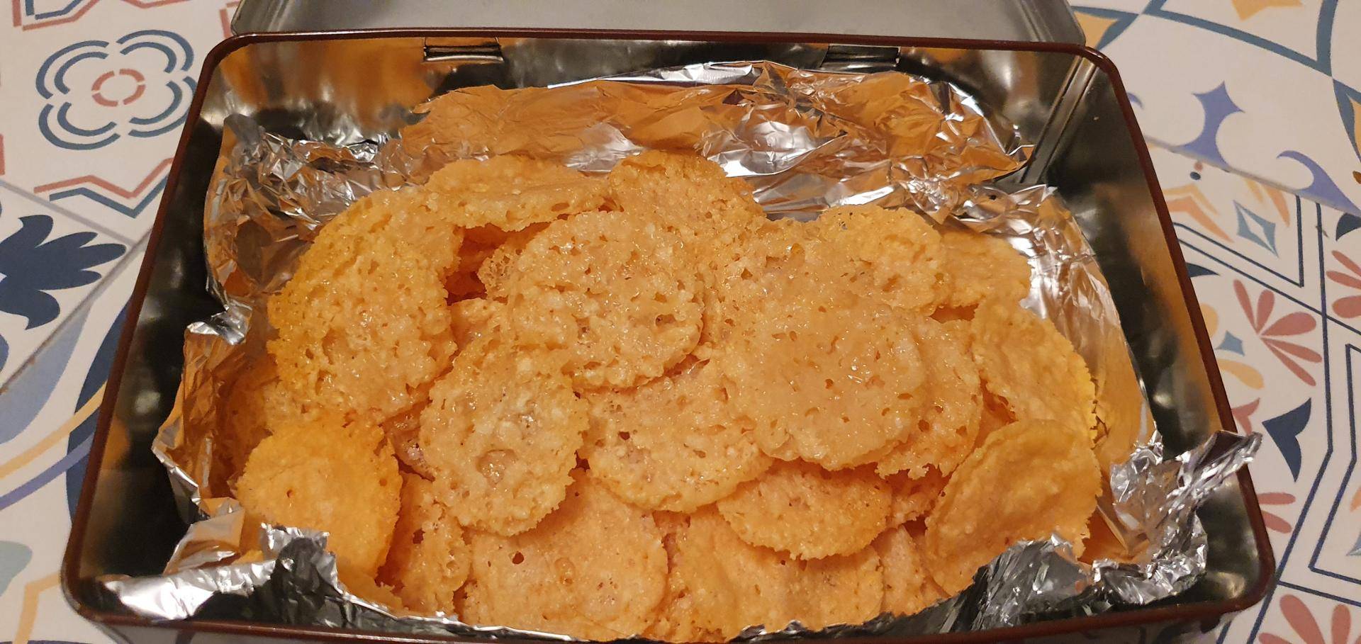 Craquants au parmesan - Recette Cake Factory | Tefal