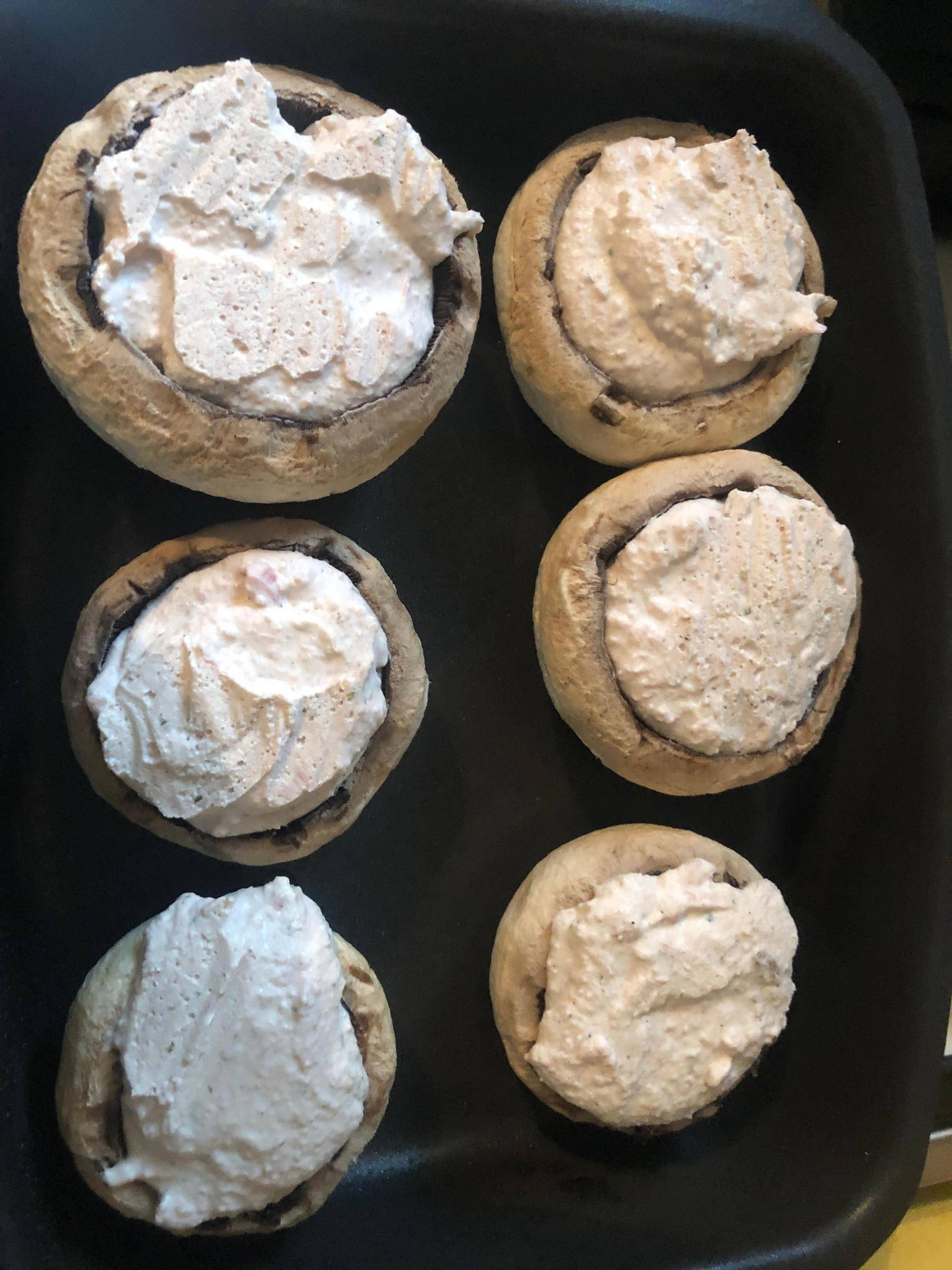 Champignons farcis - Recette Cake Factory | Tefal