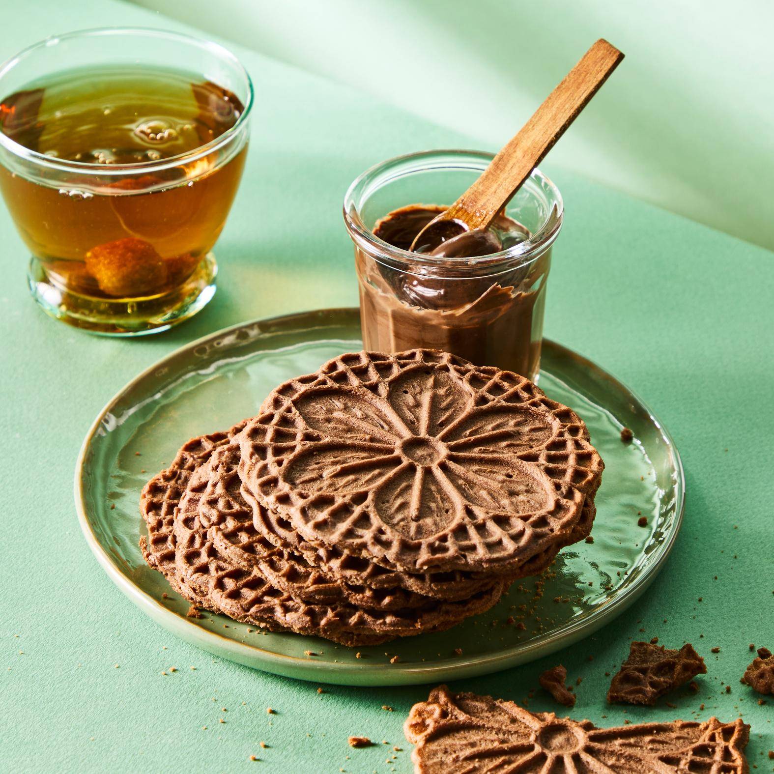Bricelets bernois au chocolat - Recette Snack Collection MECHANICAL | Tefal
