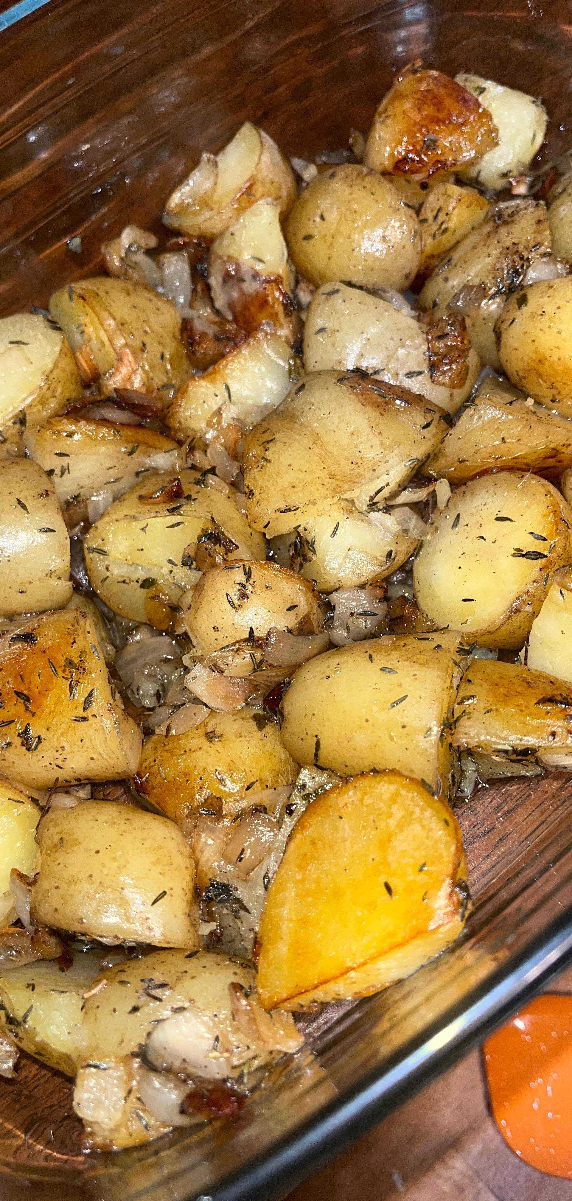 Lotte, petits légumes et écrasé de pommes de terre - Recette undefined | Tefal