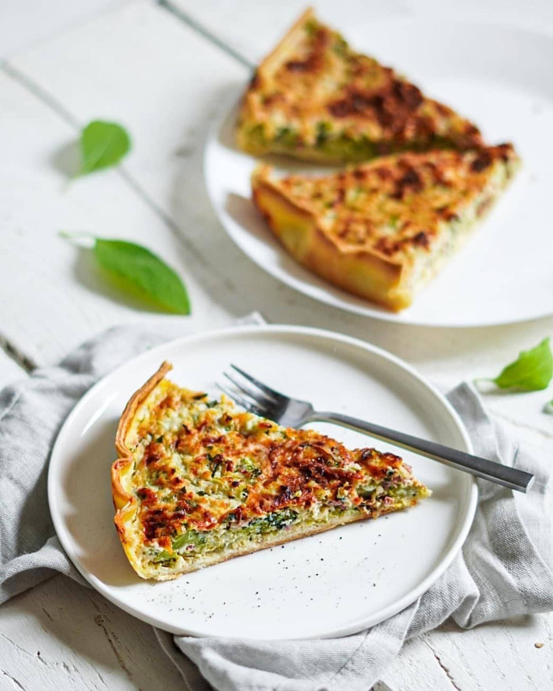 Quiche au brocoli thon - Recette Cake Factory | Tefal